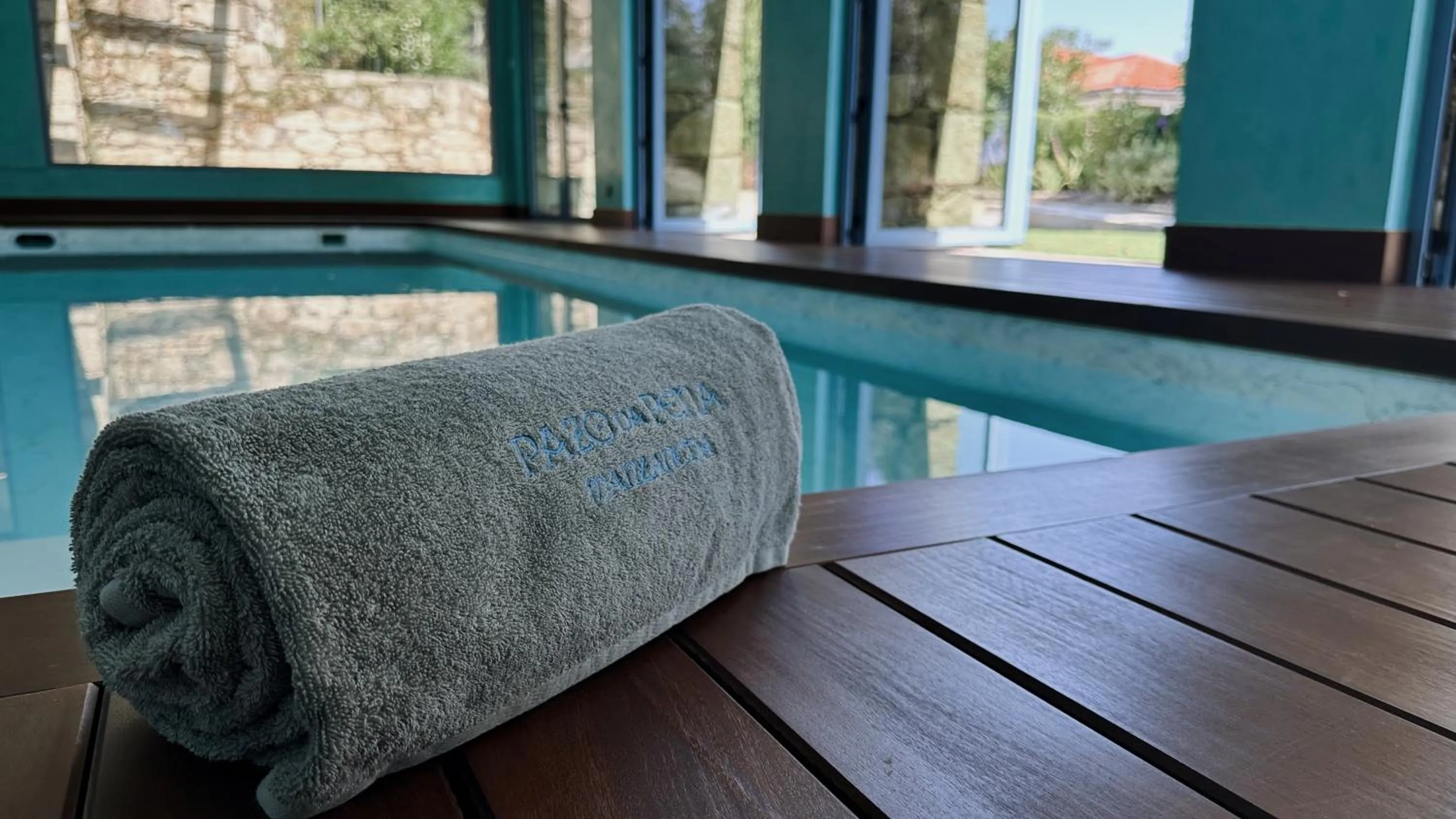 Swimming pool in Pazo da Pena Manzaneda