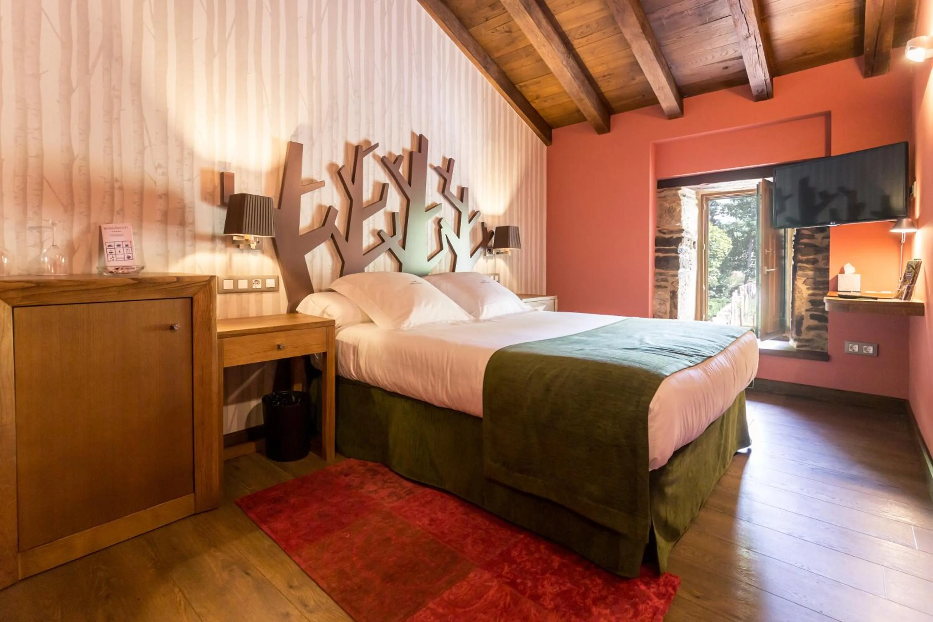 Bedroom, Bed in Pazo da Pena Manzaneda