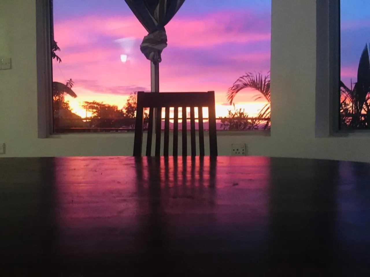 View (from property/room) in Adisham village home Haputale
