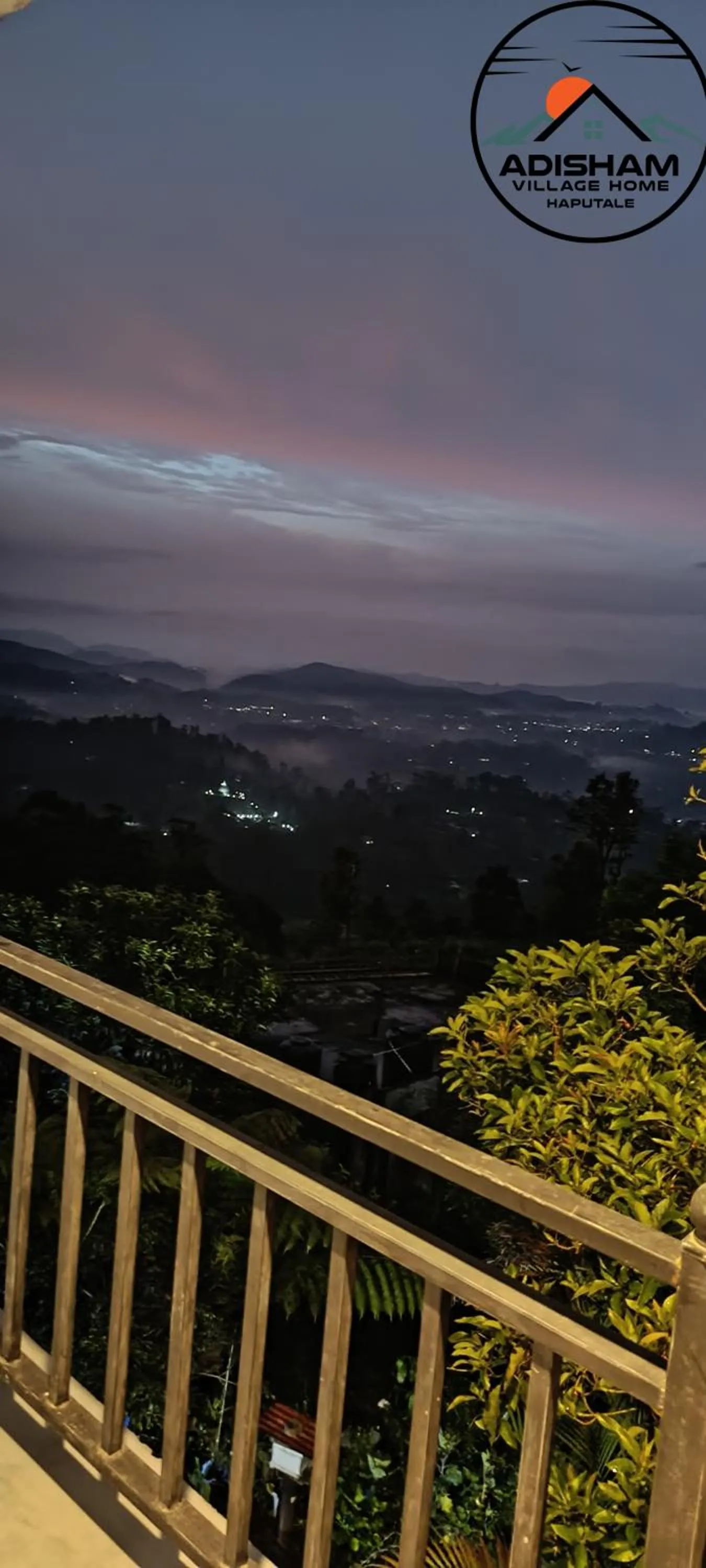 Natural landscape in Adisham village home Haputale