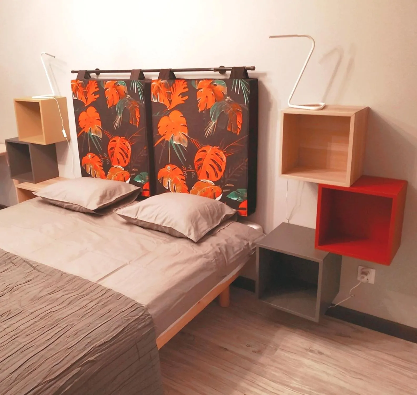 Bed in Designomania Apartments - Nadwiślańska 11