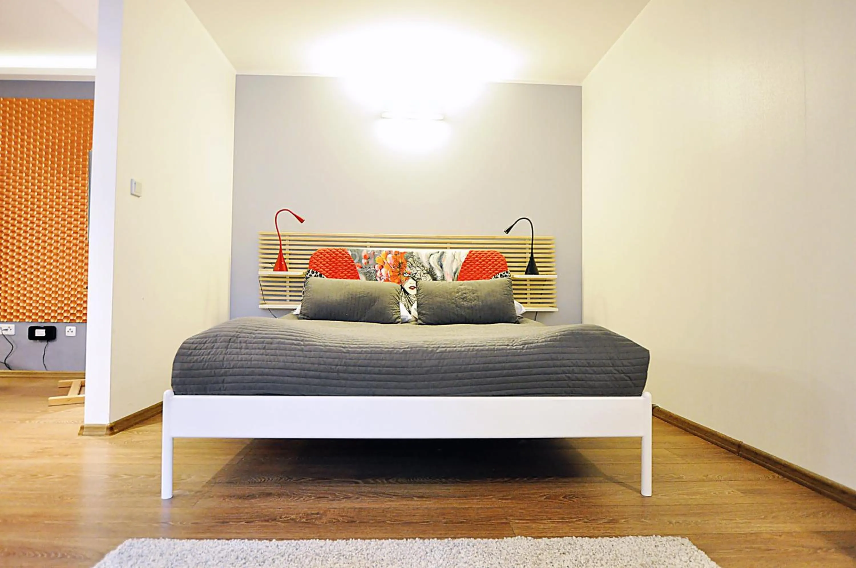 Bed in Designomania Apartments - Nadwiślańska 11