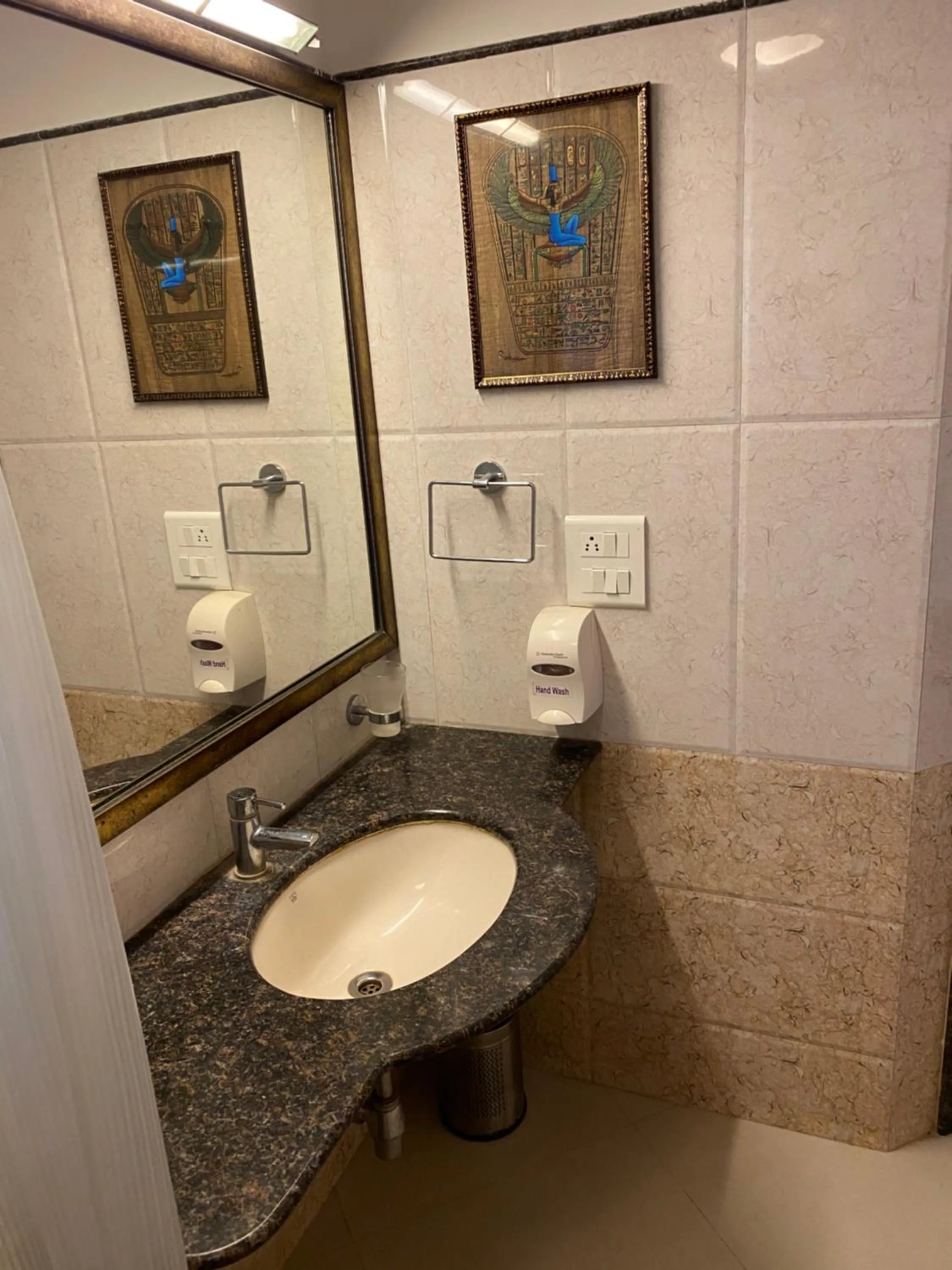 Bathroom in Panchavati Elite Inn