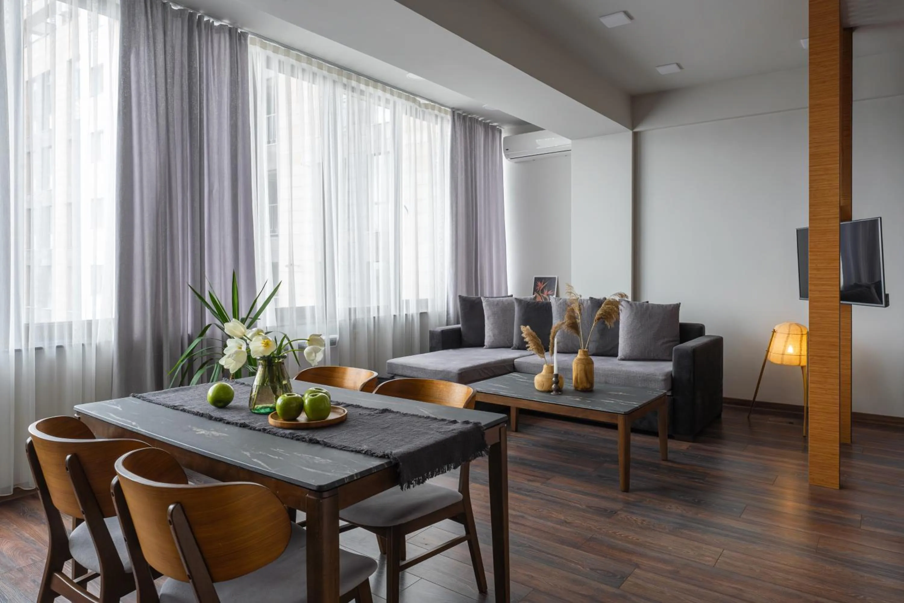 Living room in Sweet Home Deluxe Apart-Hotel