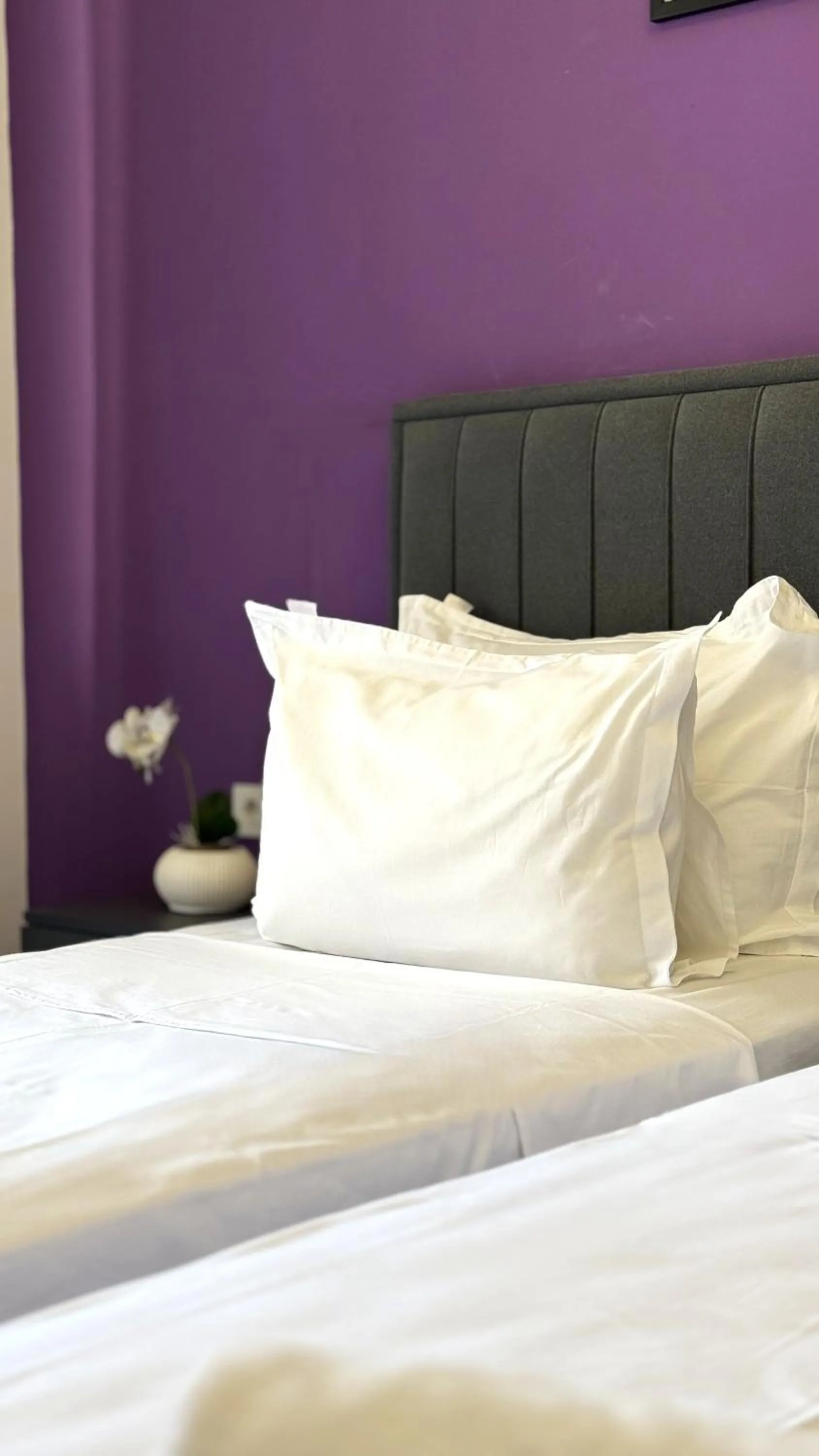 Bed in Sweet Home Deluxe Apart-Hotel