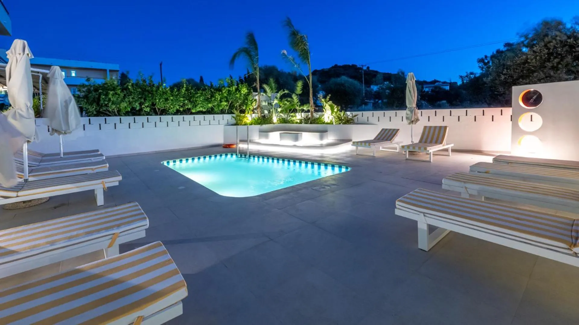 Swimming pool in Patricia Suites
