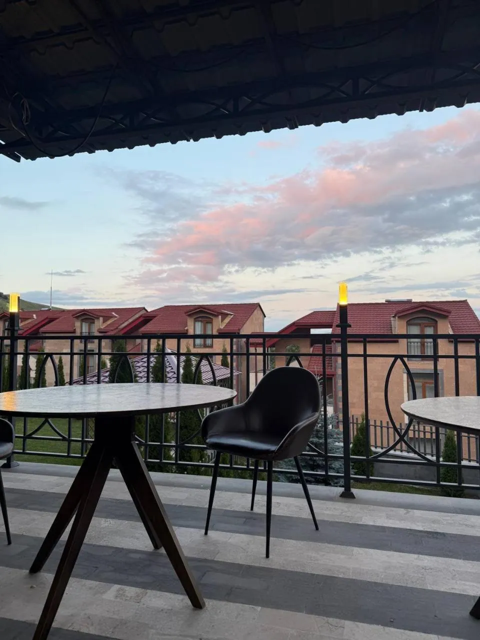 Balcony/Terrace in Marrone Hotel Tsaghkadzor