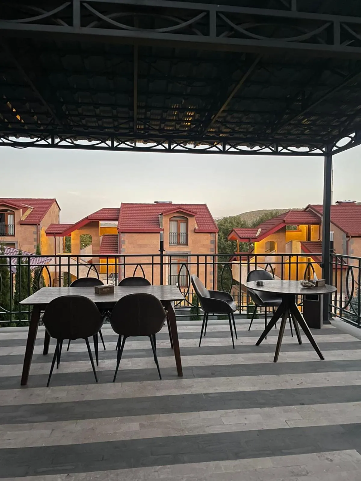 Balcony/Terrace in Marrone Hotel Tsaghkadzor
