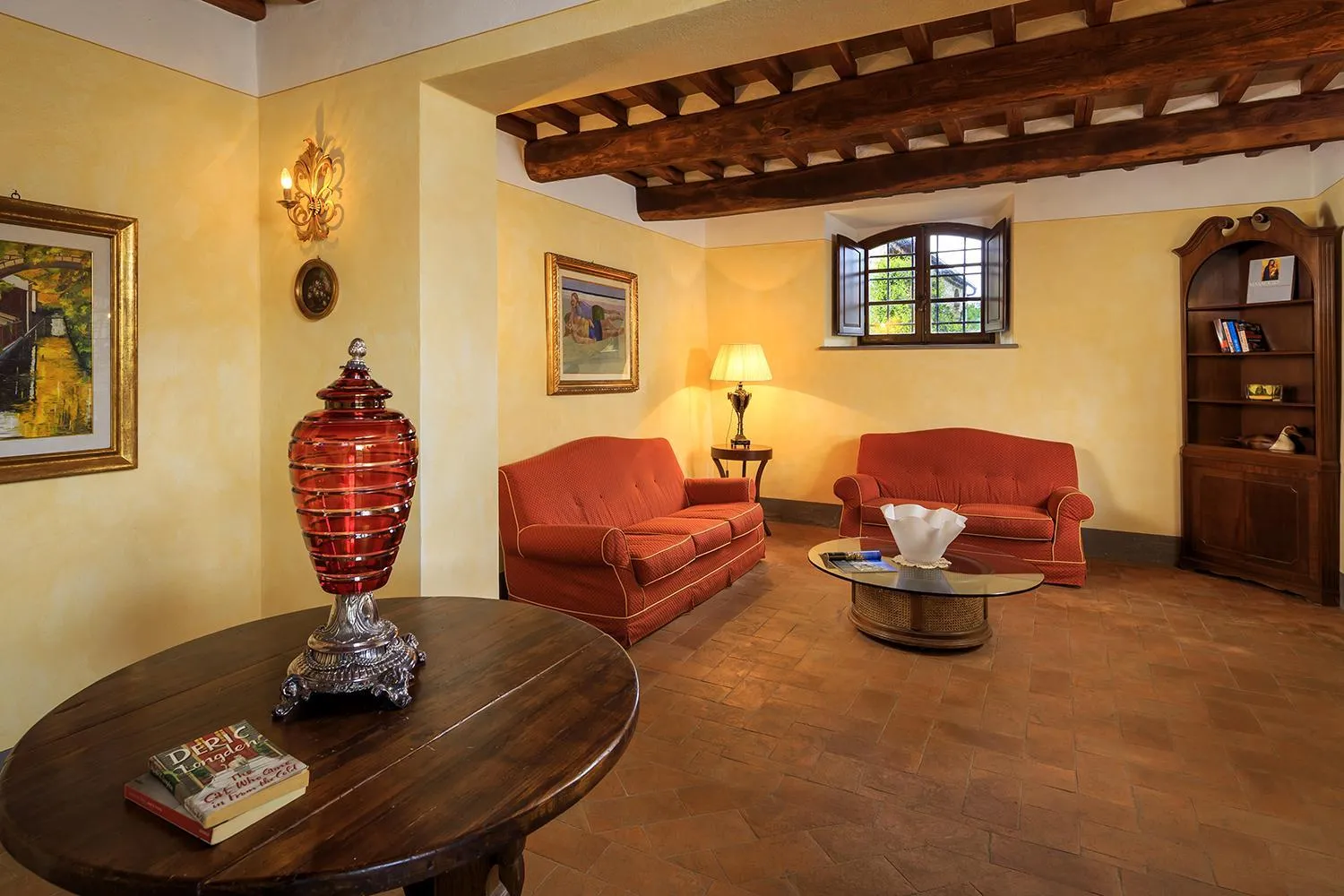 Living room in Le Filigare Wine & Country Relais