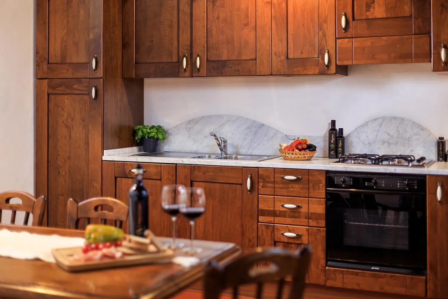 Kitchen or kitchenette in Le Filigare Wine & Country Relais
