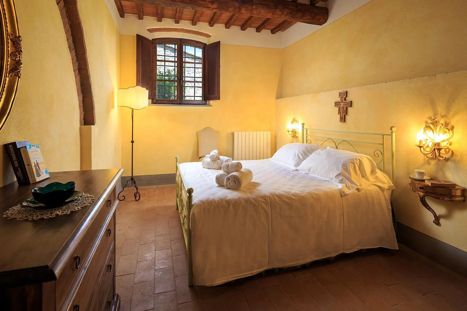 Bedroom, Bed in Le Filigare Wine & Country Relais