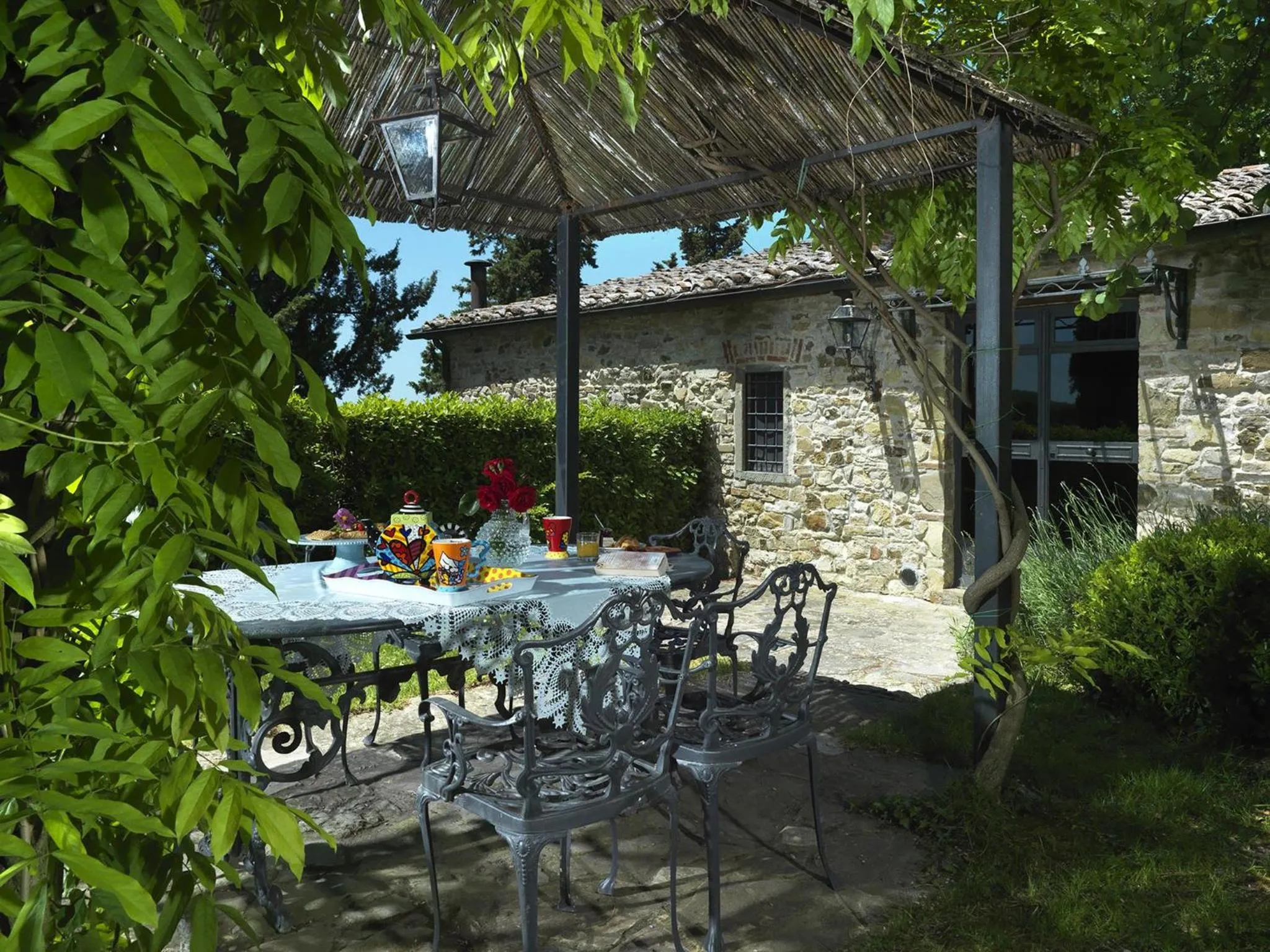 Patio in Le Filigare Wine & Country Relais