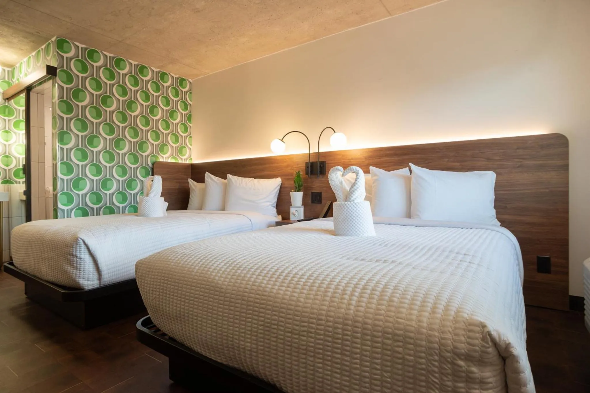 Bed in The Alice Hotel