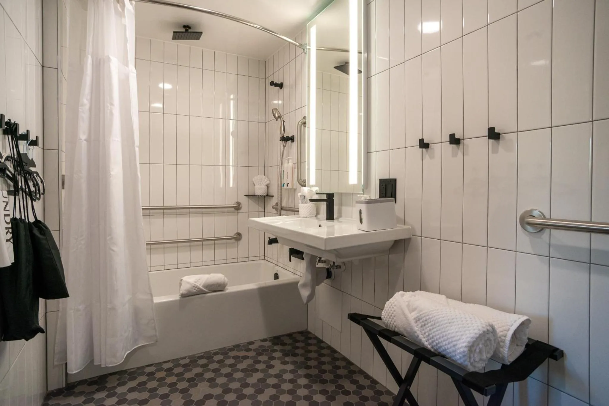 Shower in The Alice Hotel