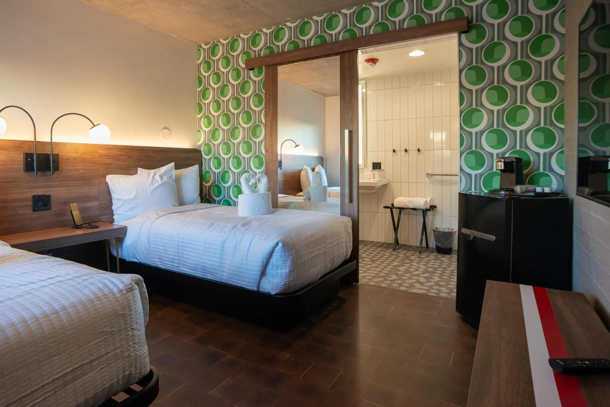 Bed in The Alice Hotel