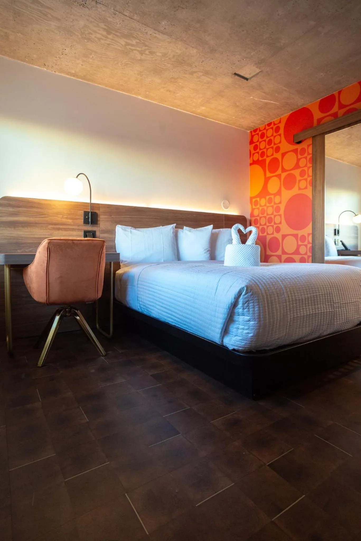 Bed in The Alice Hotel