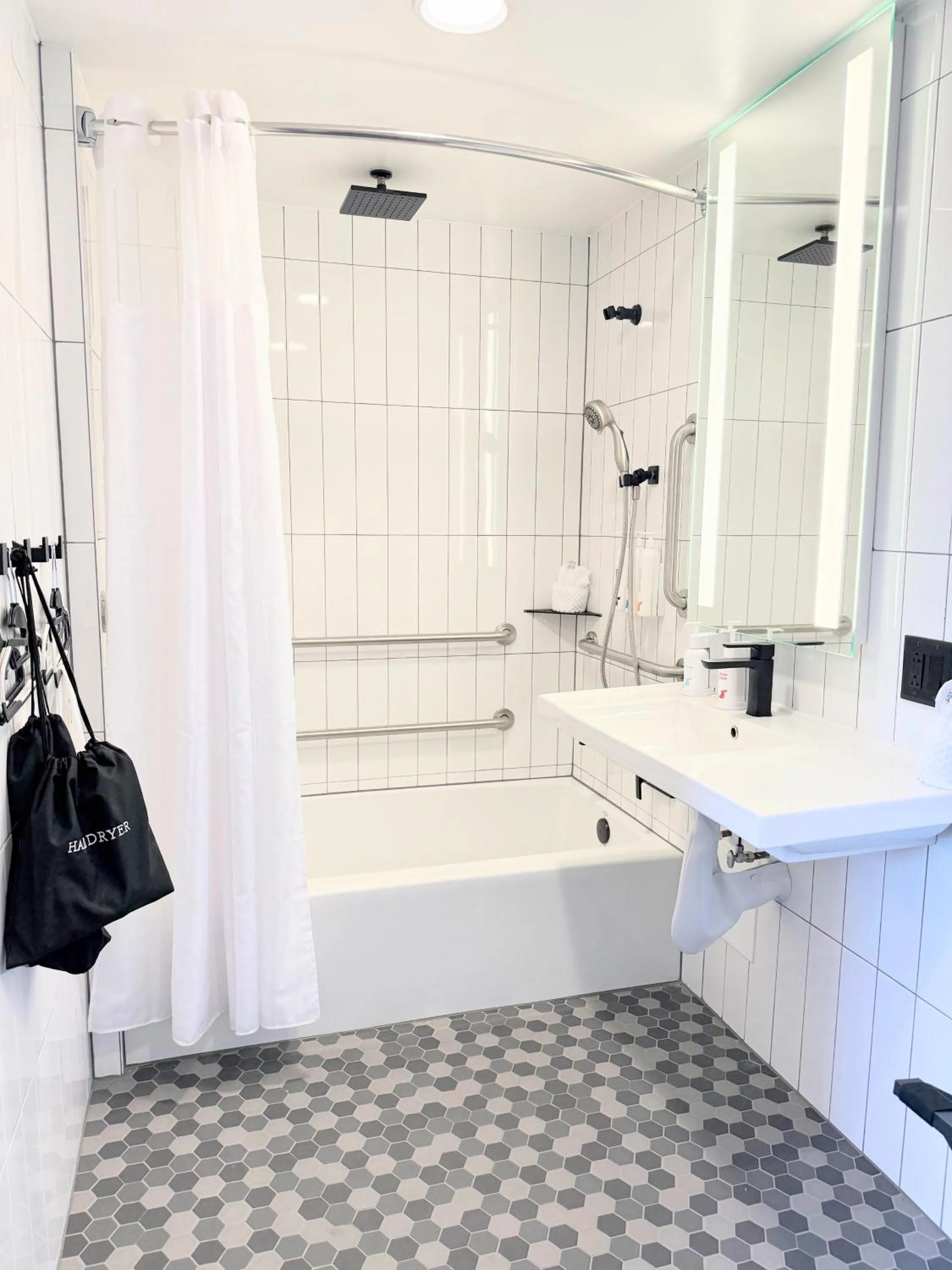 Shower in The Alice Hotel