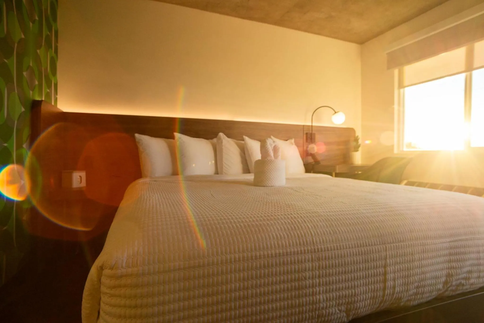 Bed in The Alice Hotel