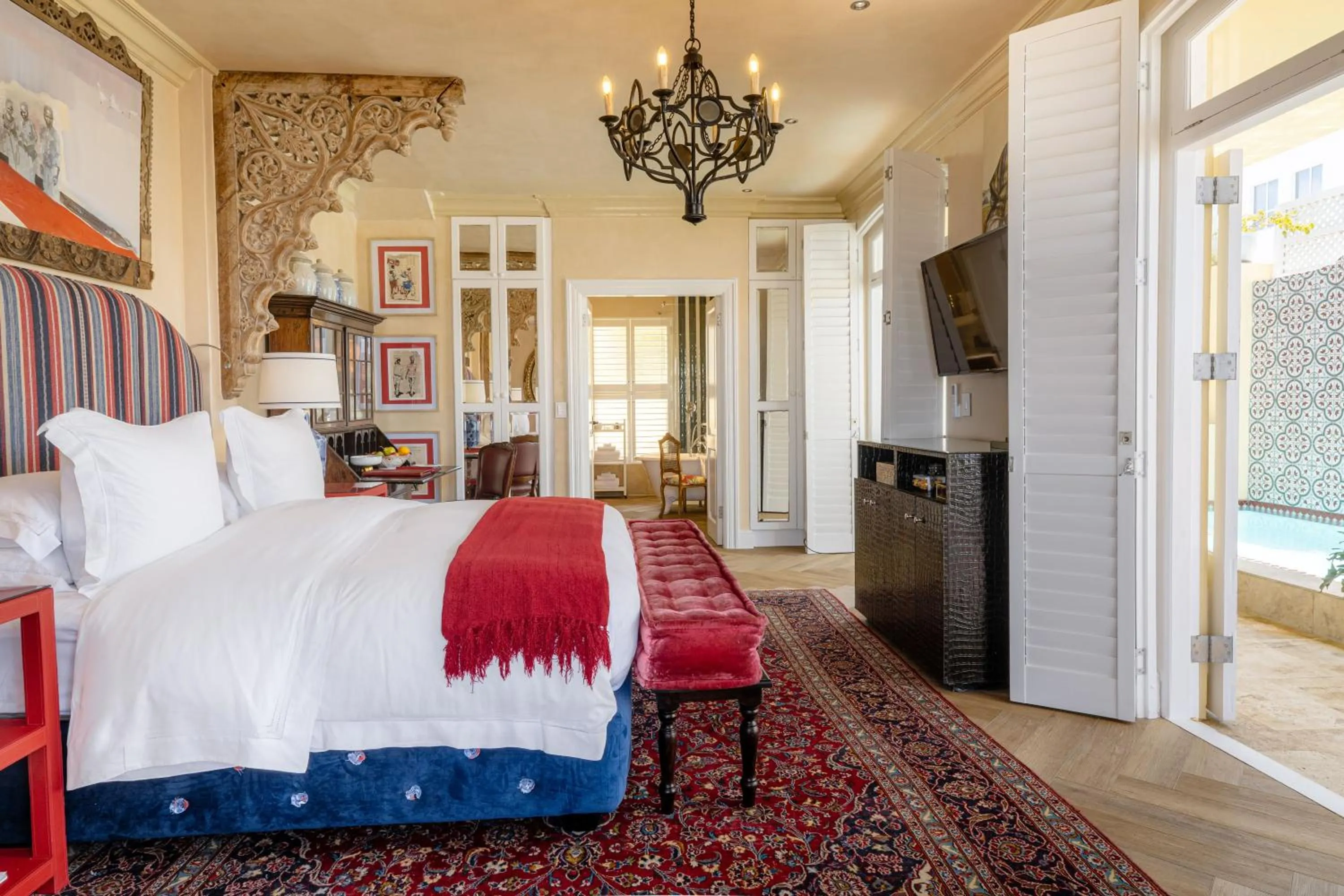 Bed in Birkenhead House