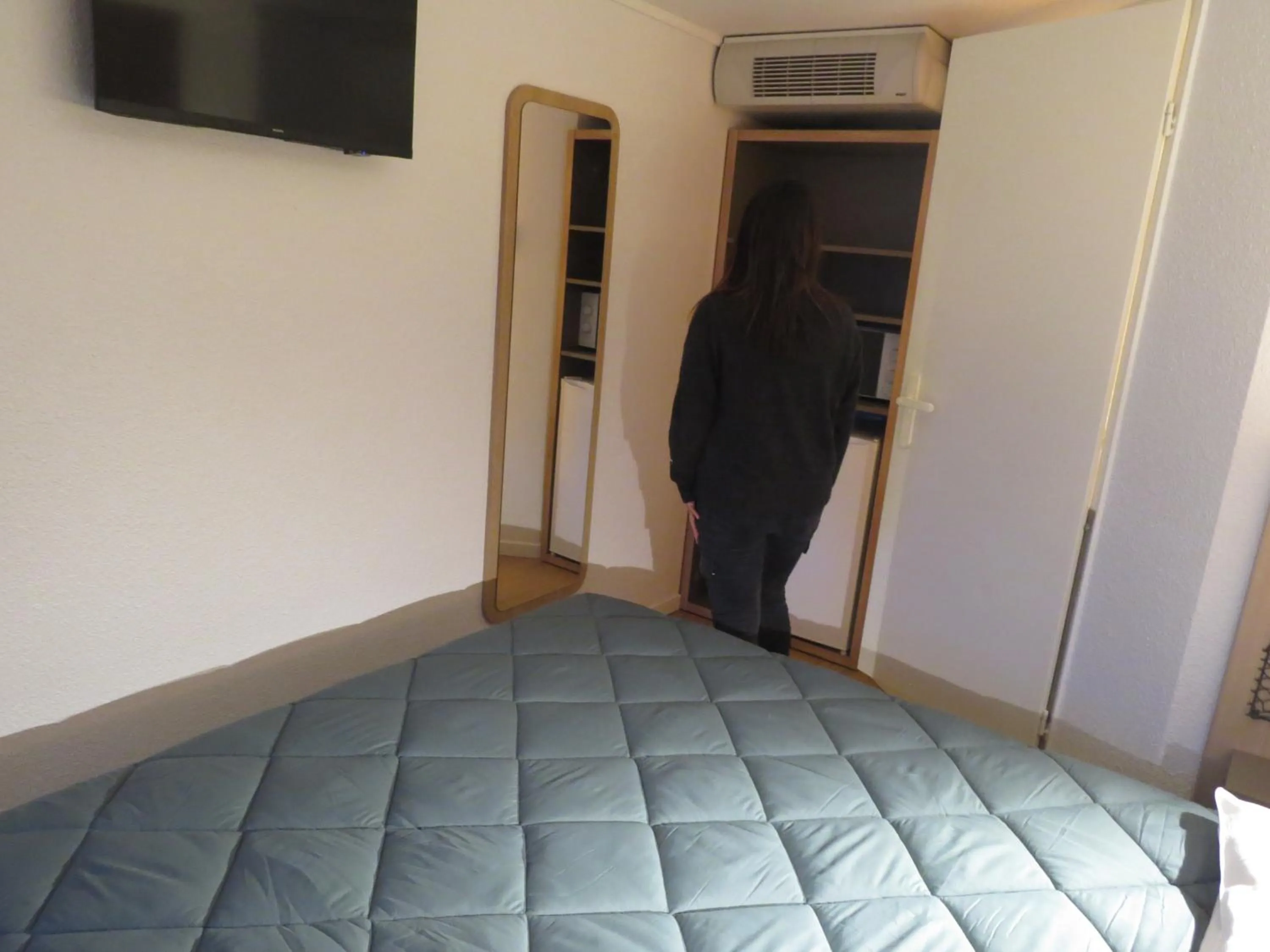 Photo of the whole room, Bed in The Originals Access, Hôtel Rouen Sud Oissel (P'tit Dej-Hotel)