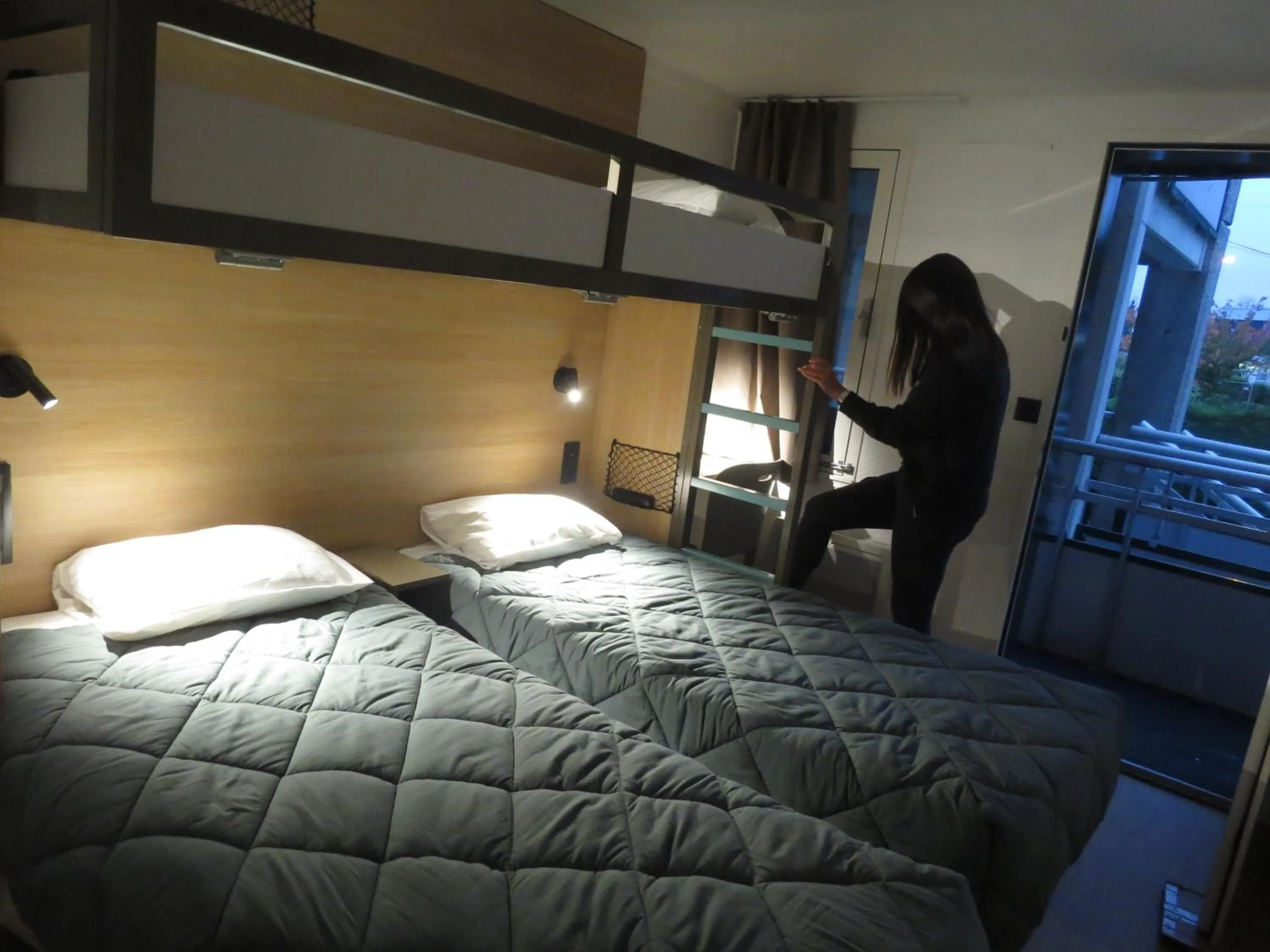 Photo of the whole room, Bed in The Originals Access, Hôtel Rouen Sud Oissel (P'tit Dej-Hotel)