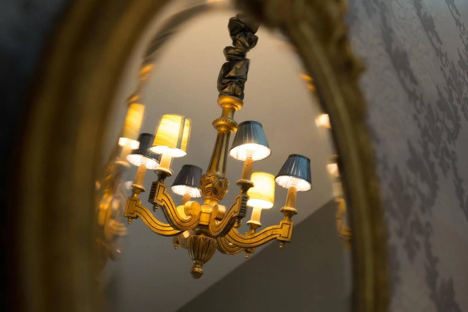 Decorative detail in La Folie Saint Julien