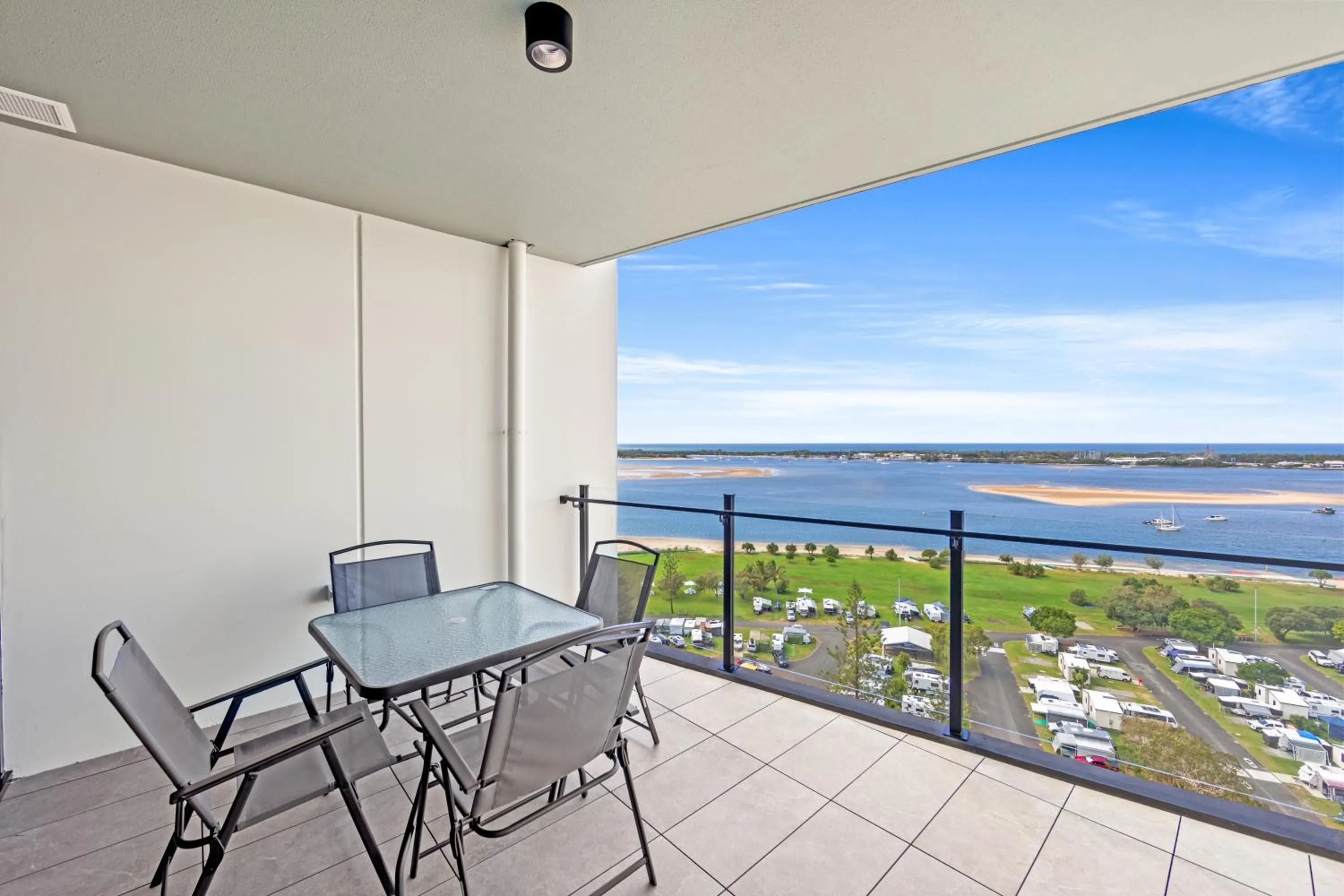 Balcony/Terrace in Marine Quarter Apartments by CLLIX