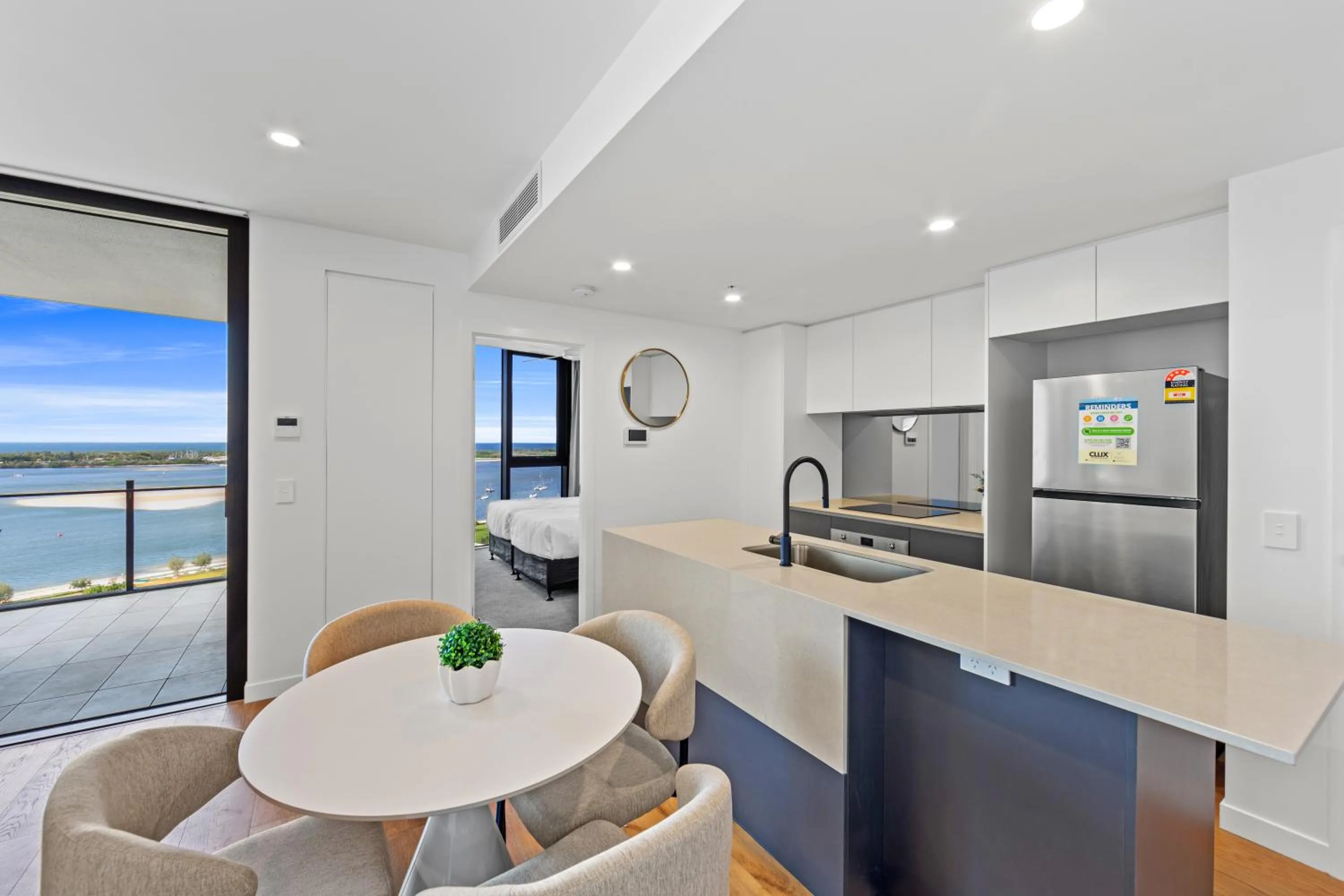 kitchen in Marine Quarter Apartments by CLLIX