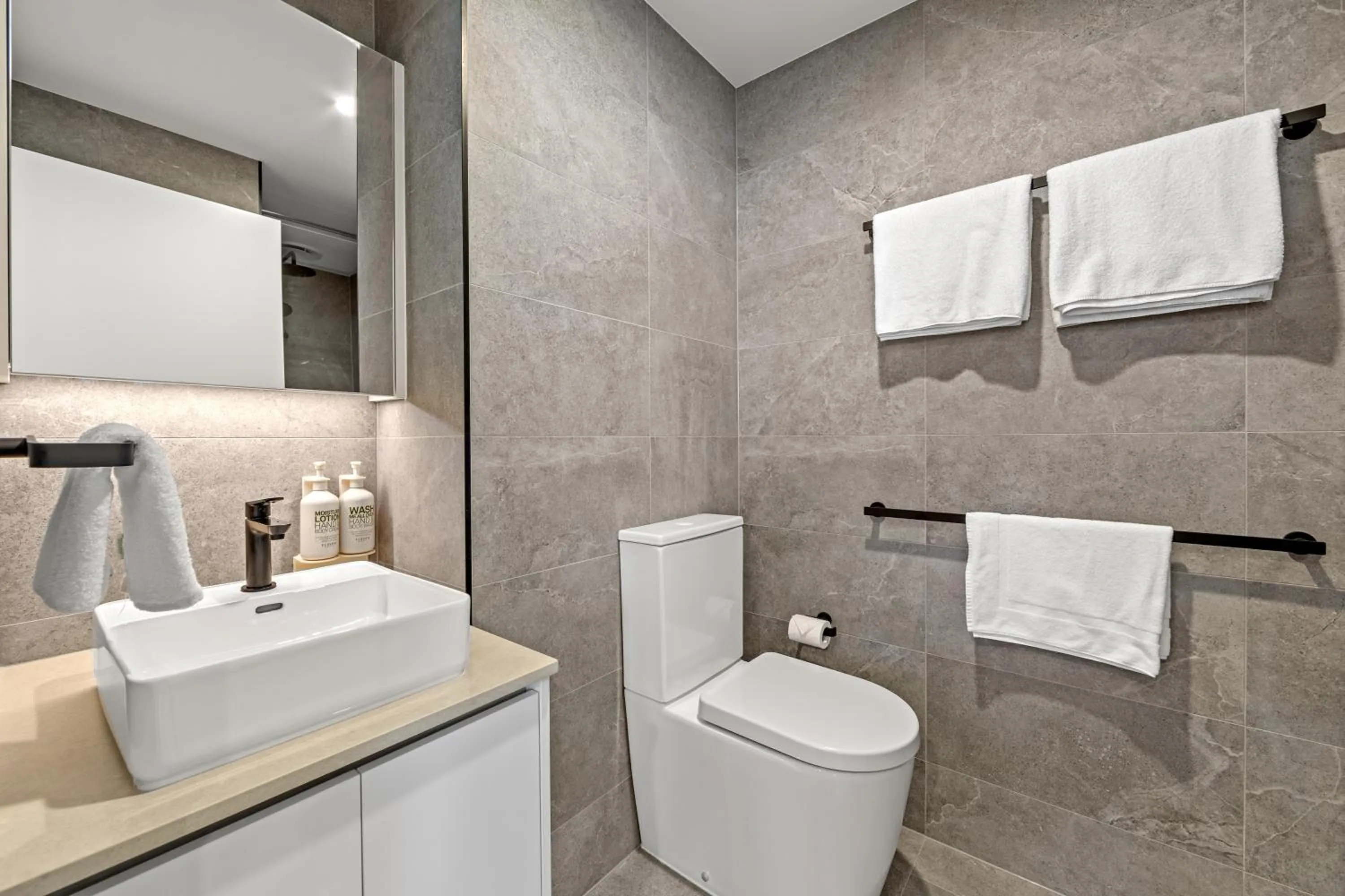 Toilet in Marine Quarter Apartments by CLLIX