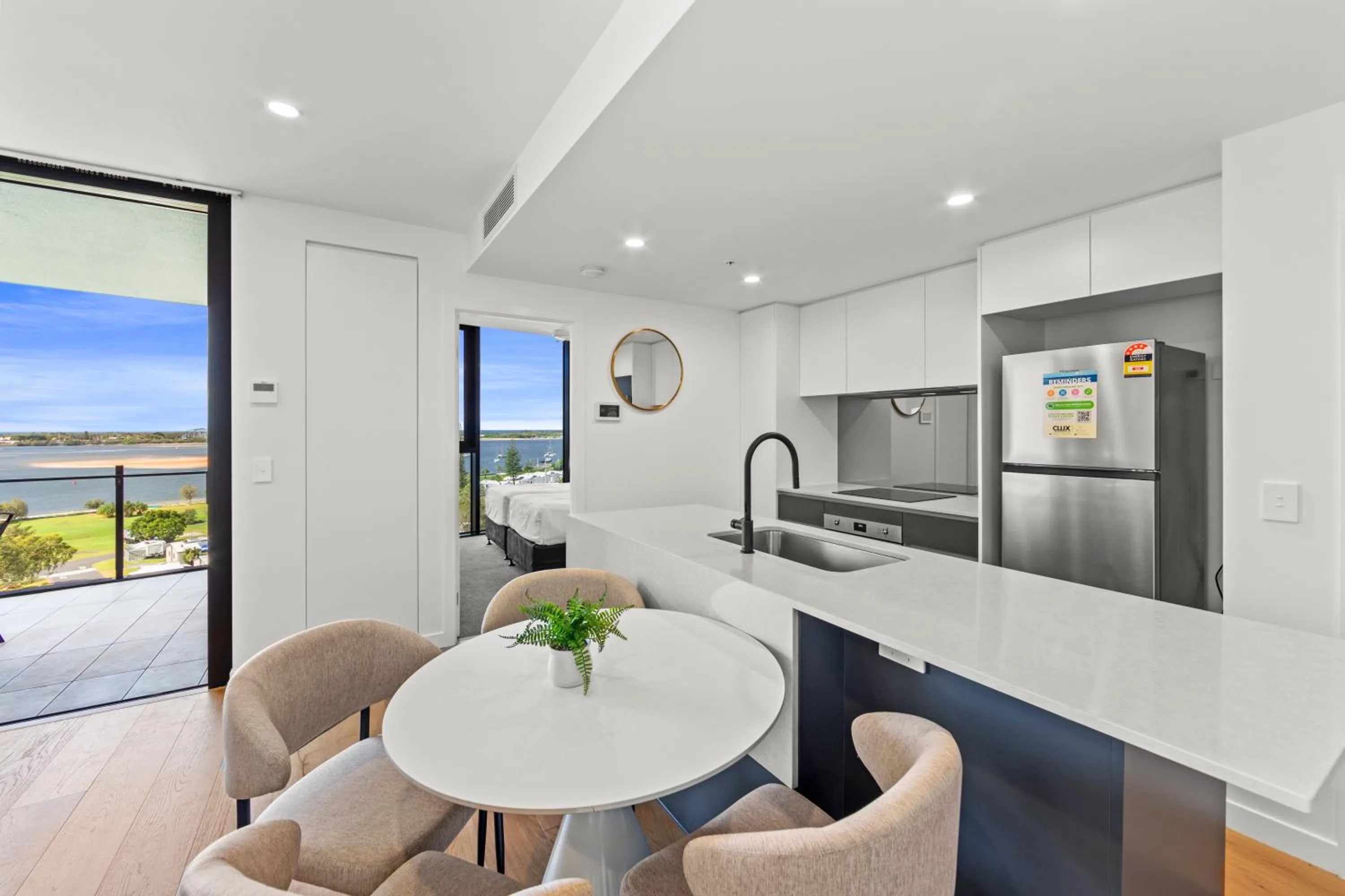 Kitchen or kitchenette in Marine Quarter Apartments by CLLIX