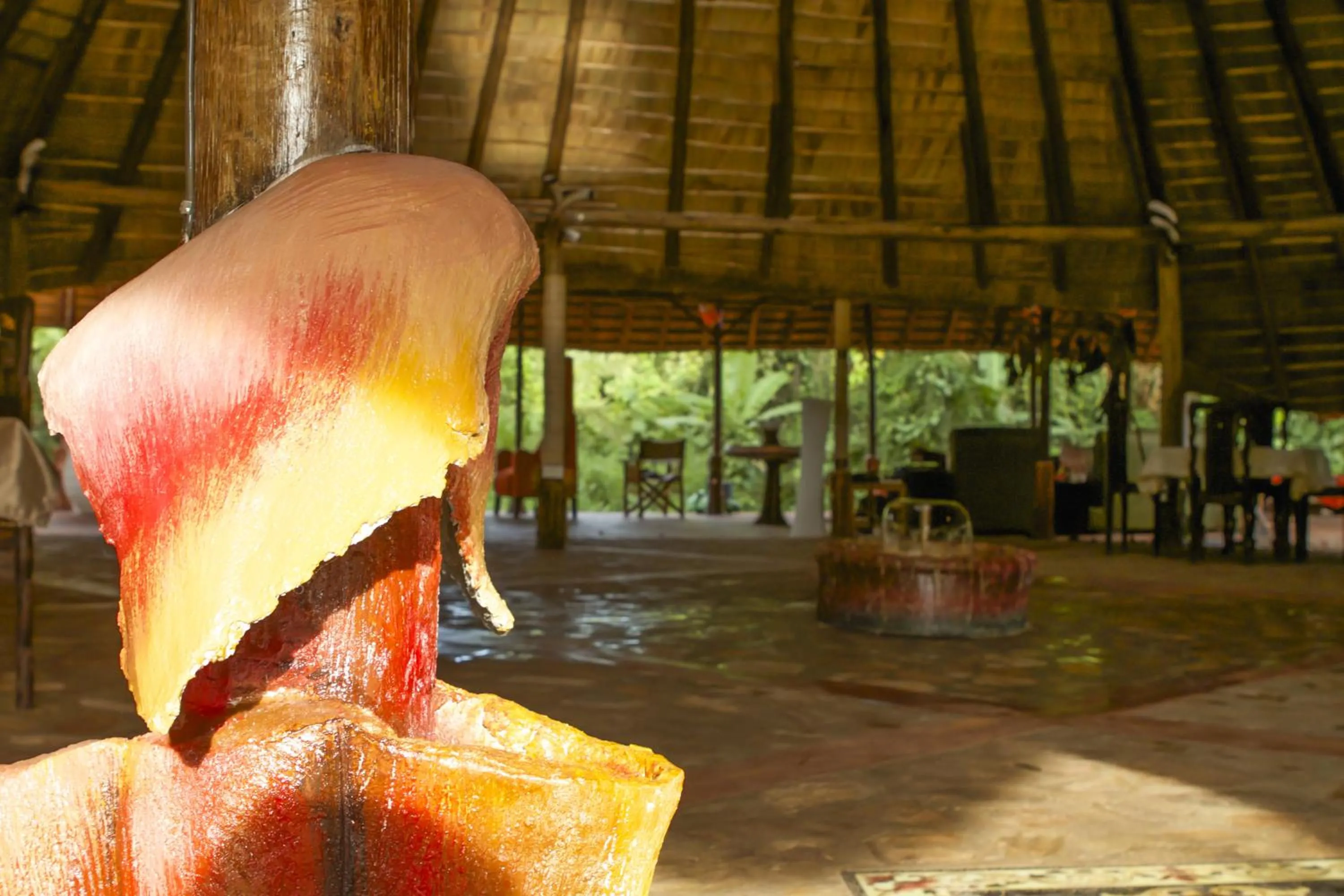 Decorative detail in Malakai Eco Lodge