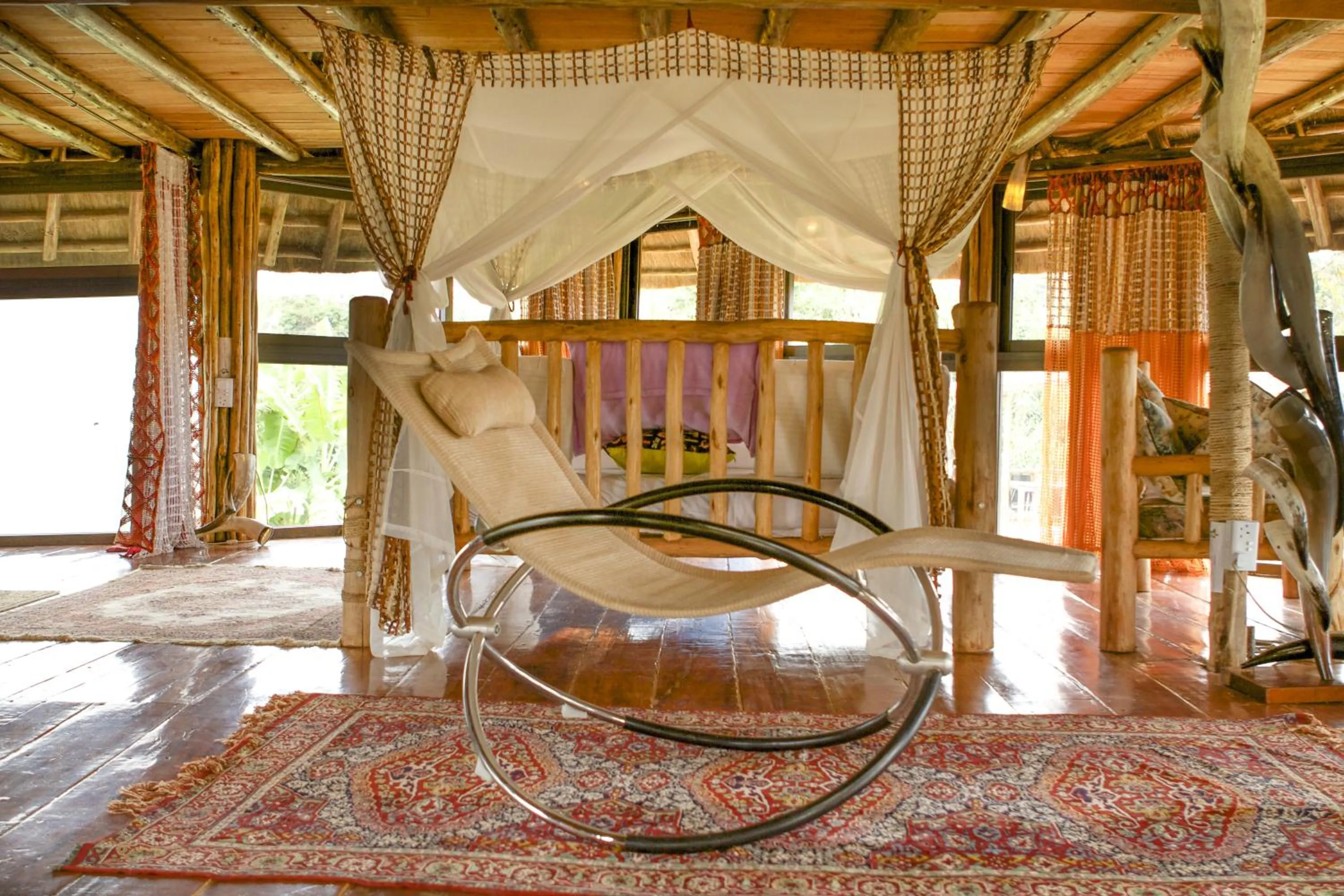 Decorative detail in Malakai Eco Lodge