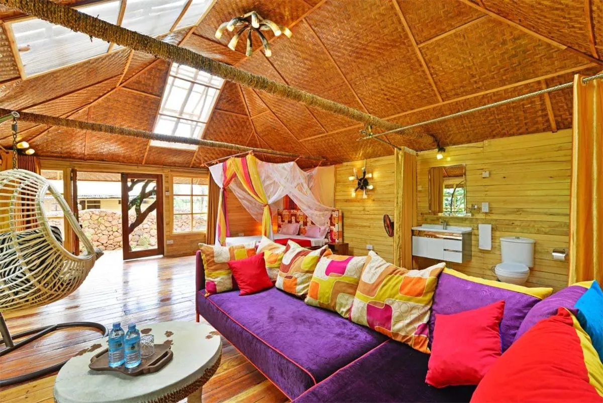 Decorative detail in Malakai Eco Lodge