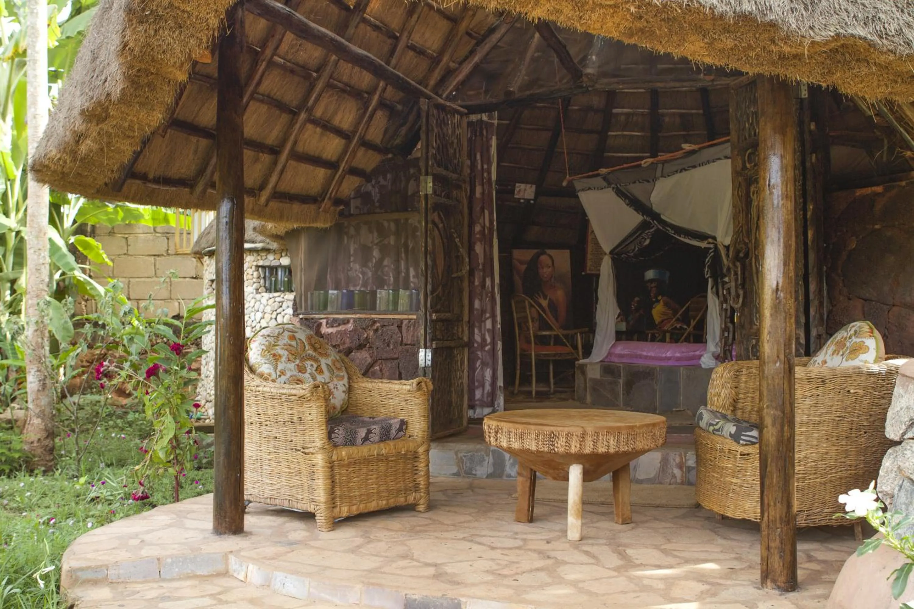 Living room in Malakai Eco Lodge