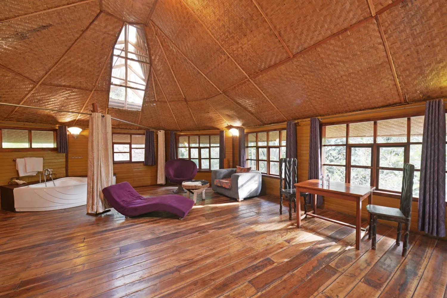 Living room in Malakai Eco Lodge