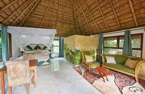 Living room in Malakai Eco Lodge