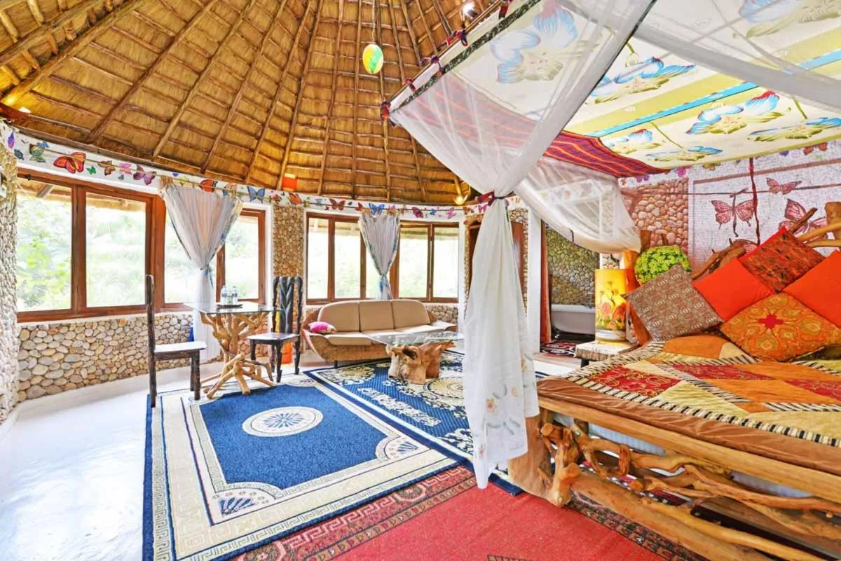 Living room in Malakai Eco Lodge