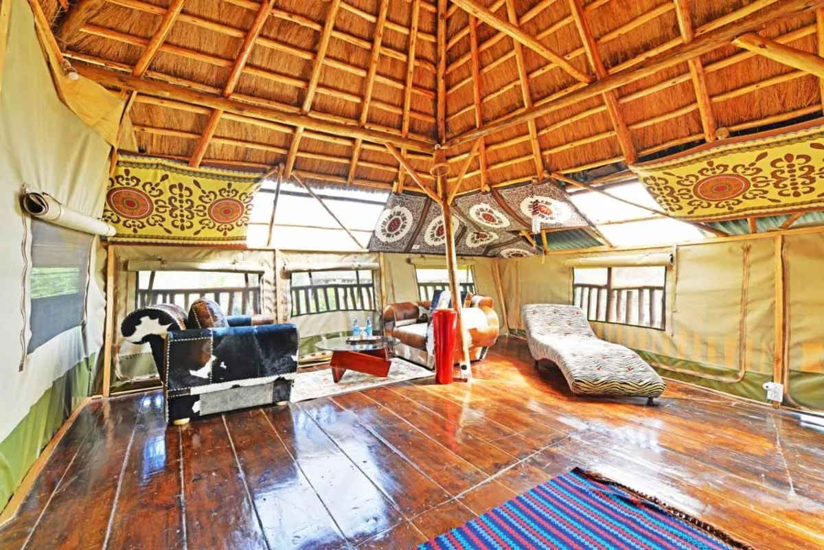 Living room in Malakai Eco Lodge
