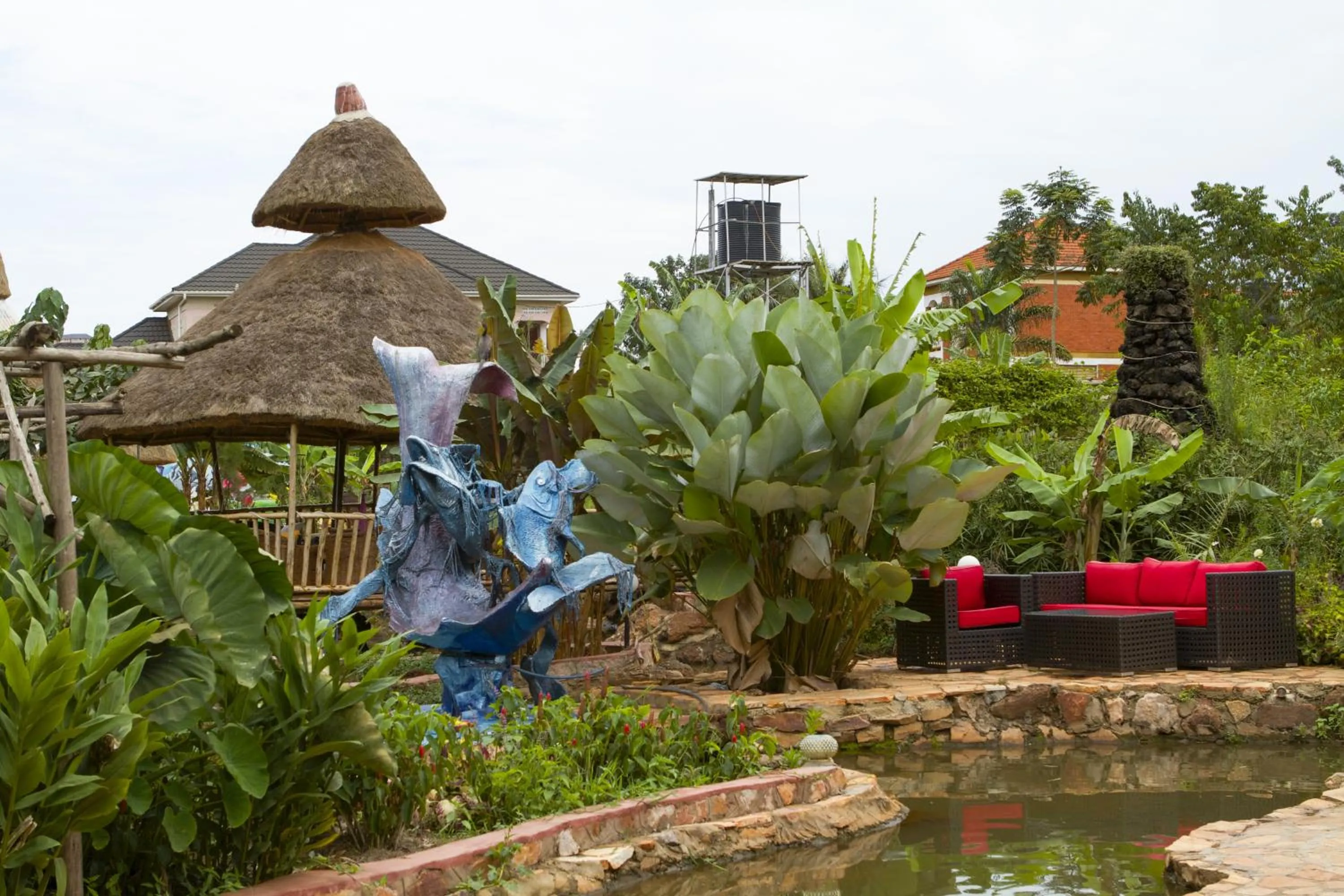 Garden in Malakai Eco Lodge
