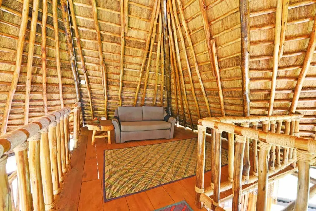 Living room in Malakai Eco Lodge
