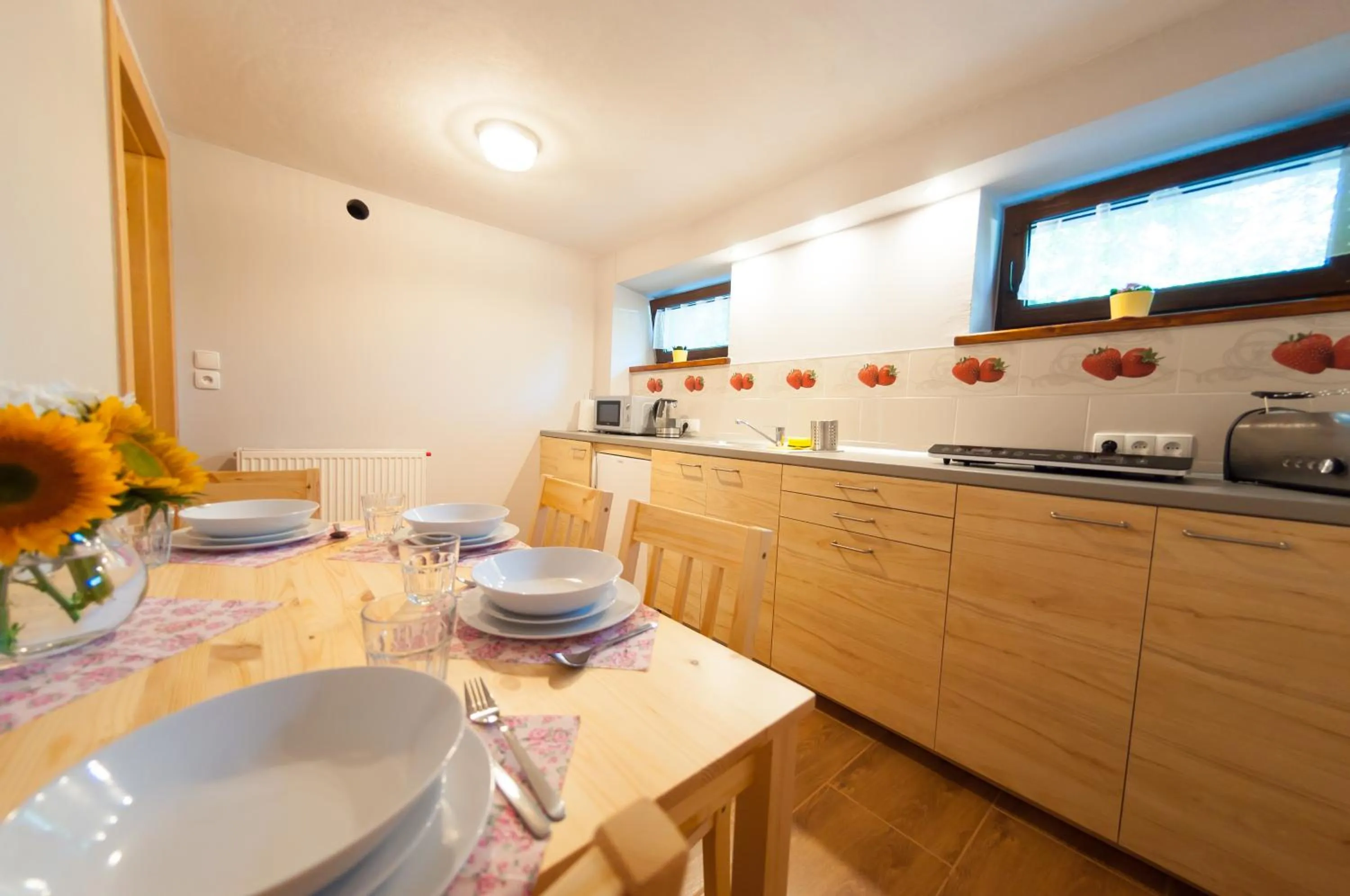 Kitchen or kitchenette in Willa jak u Babci