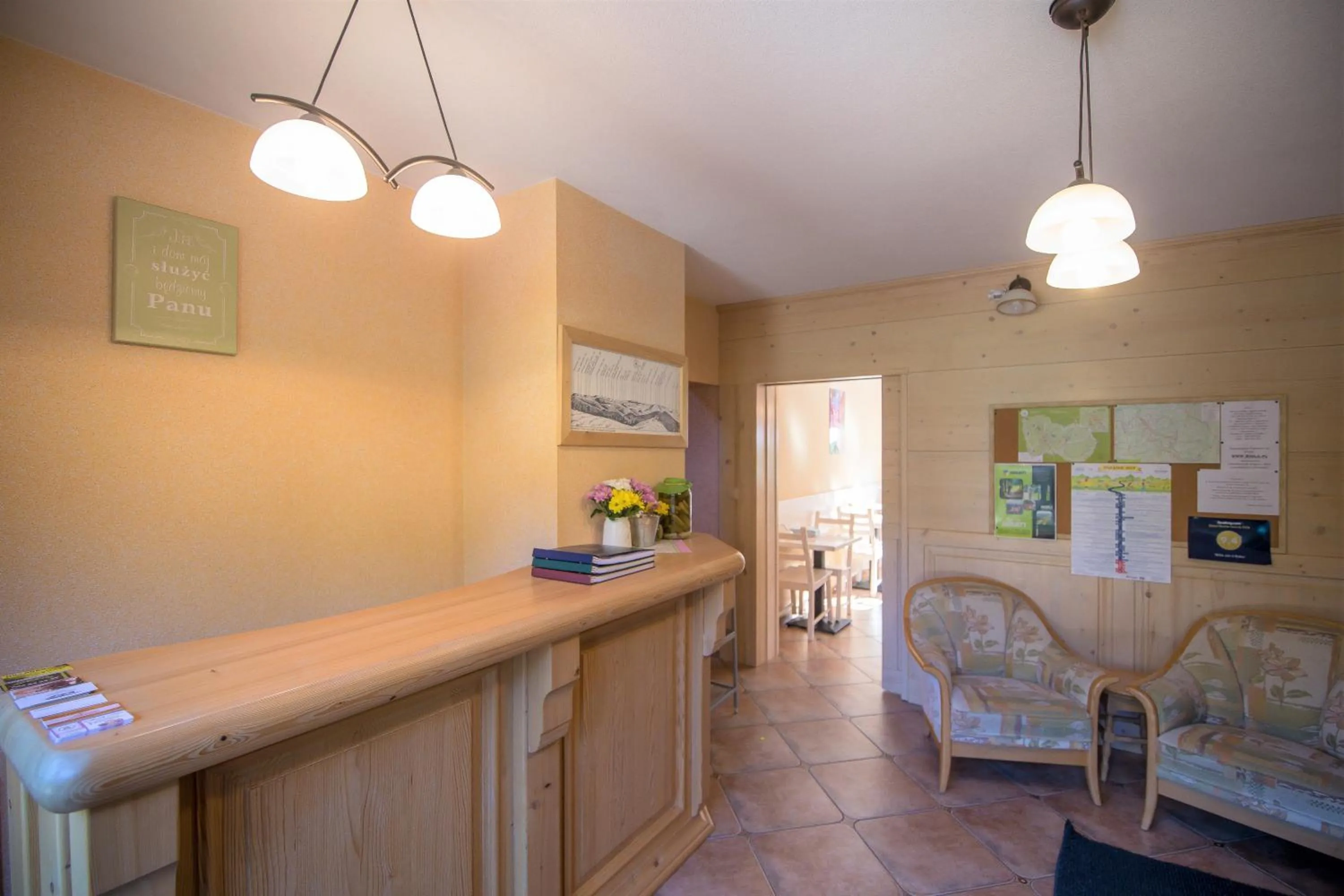 Lobby or reception in Willa jak u Babci