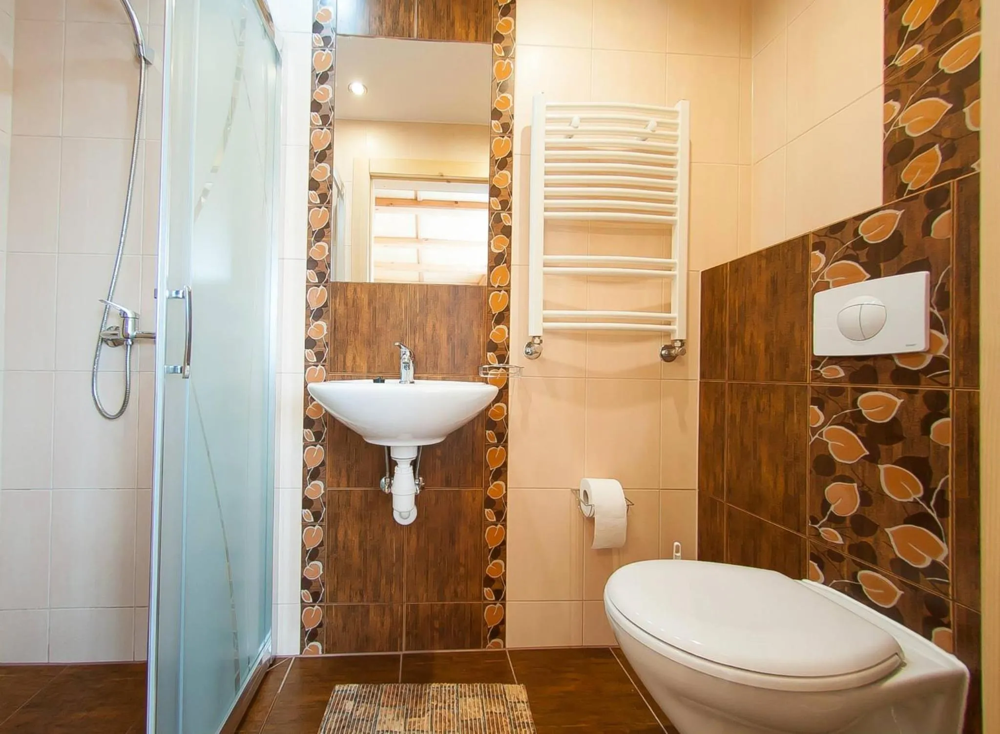 Shower in Willa jak u Babci