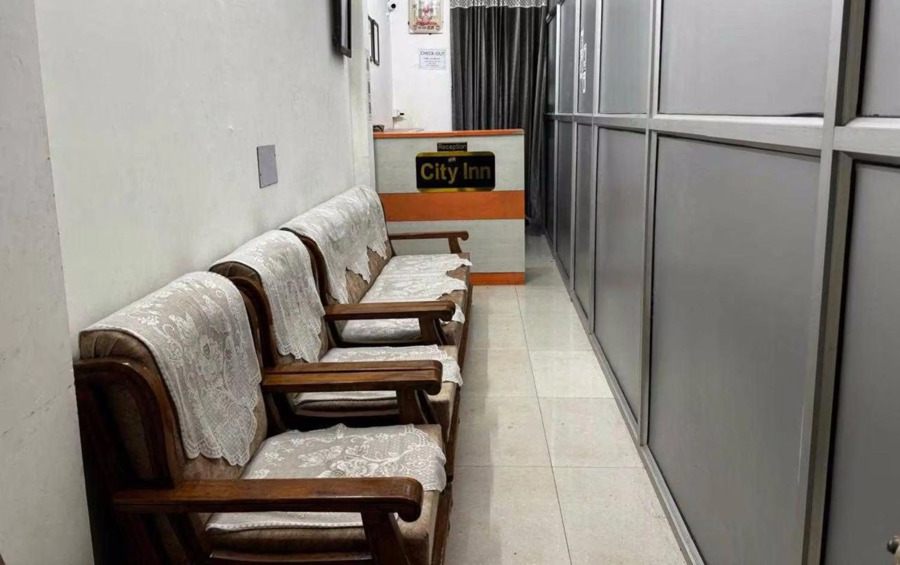 Lobby or reception in Super Hotel O City Inn