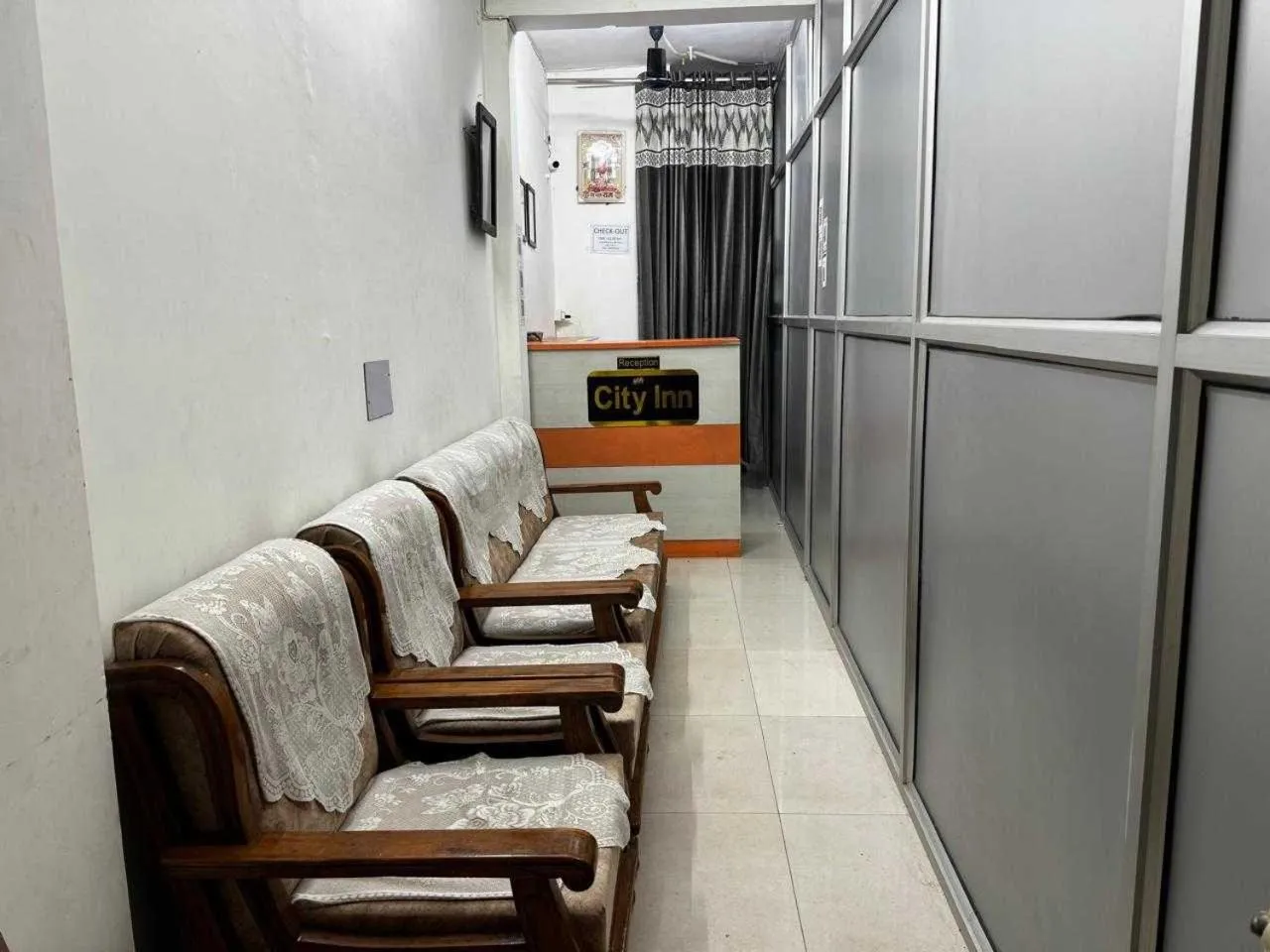 Lobby or reception in Super Hotel O City Inn