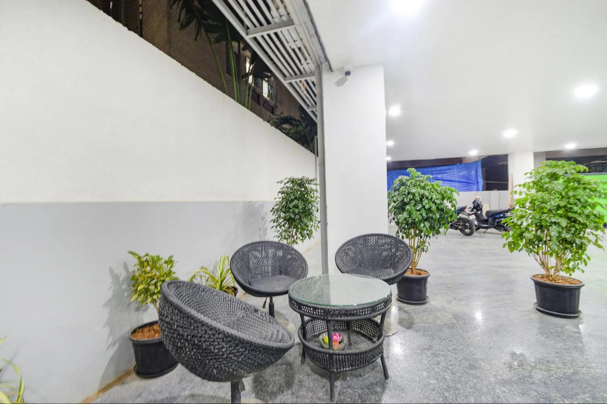 Seating area in FabHotel SSR Ikon Suites - Nr Hyderabad Central University, Kondapur