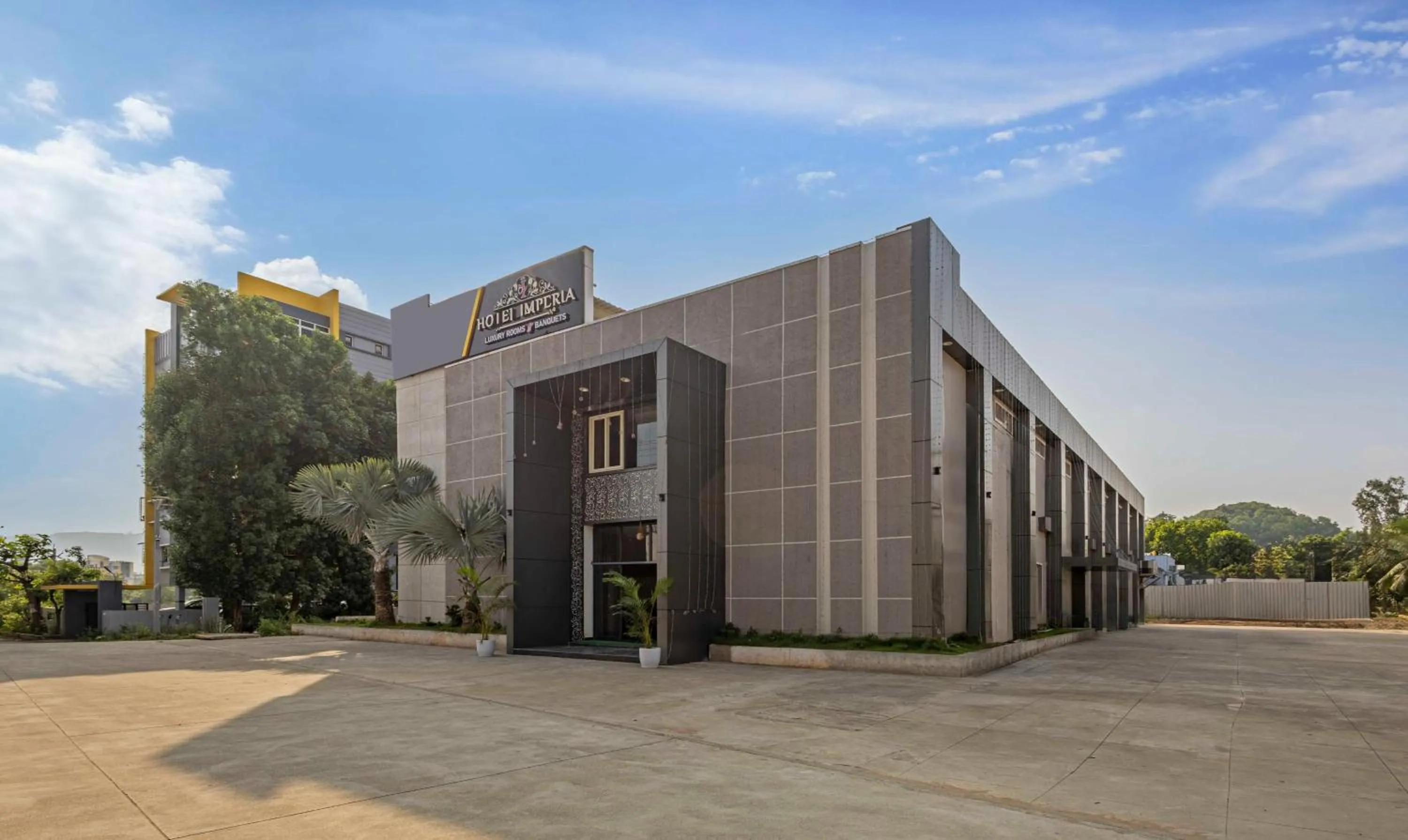 Property building in Treebo Imperia, Kommadi