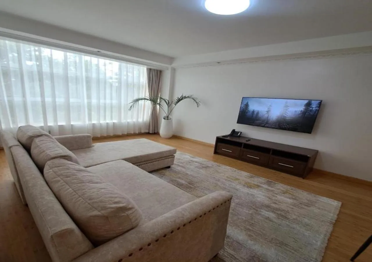 Seating area in Golf View Serviced Apartments