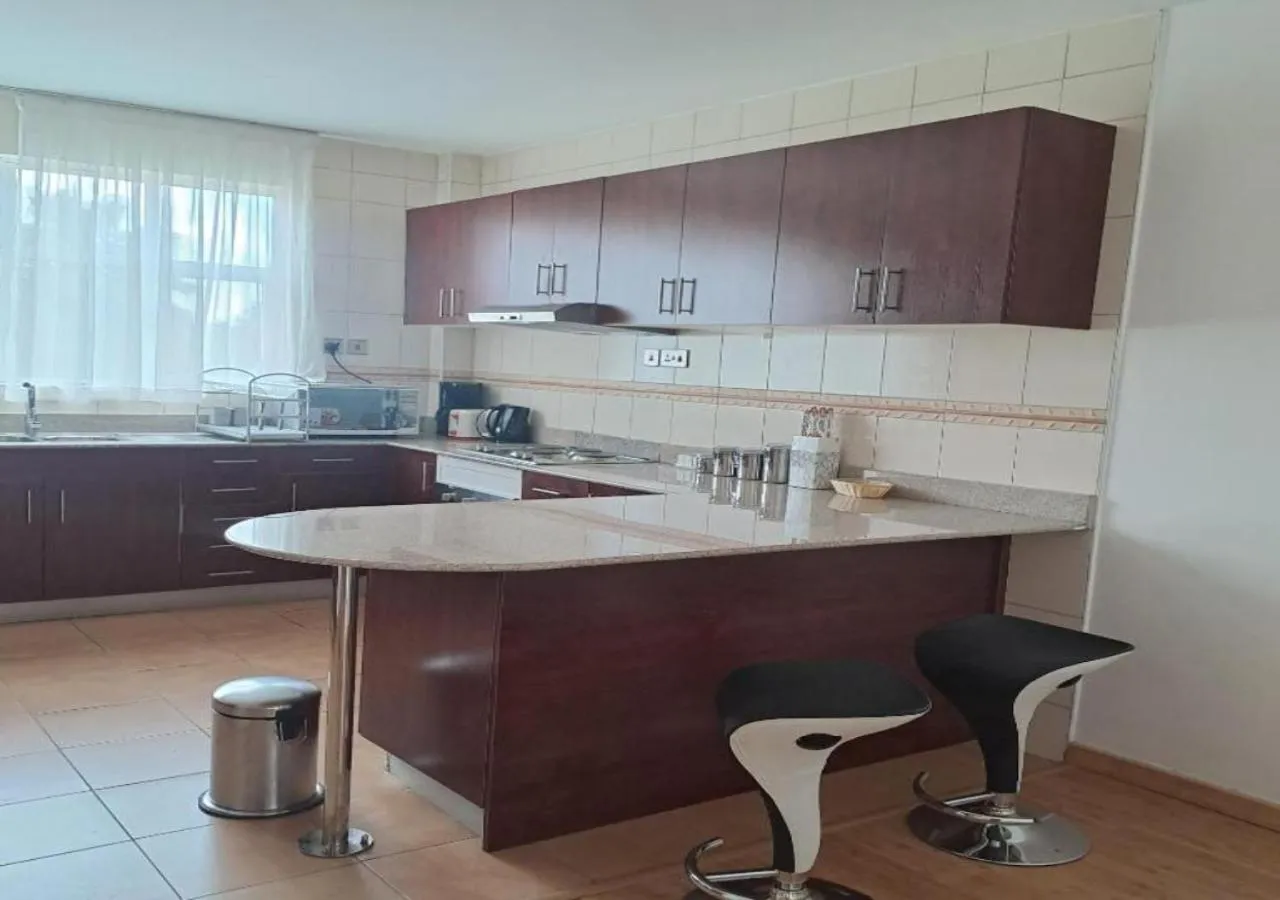 Kitchen or kitchenette in Golf View Serviced Apartments