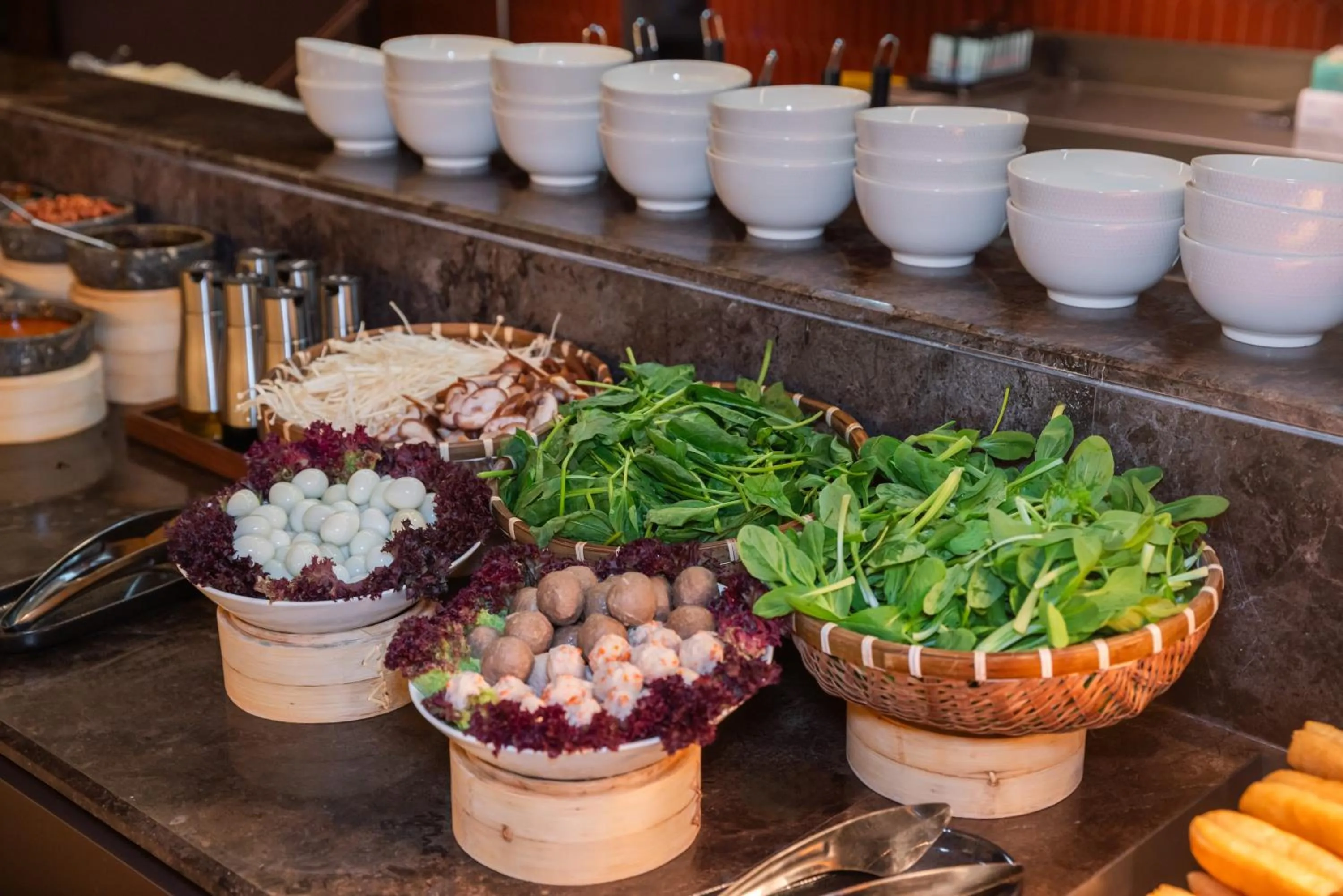 Buffet breakfast in Crystal Orange Hotel Shanghai The Bund Yu Garden